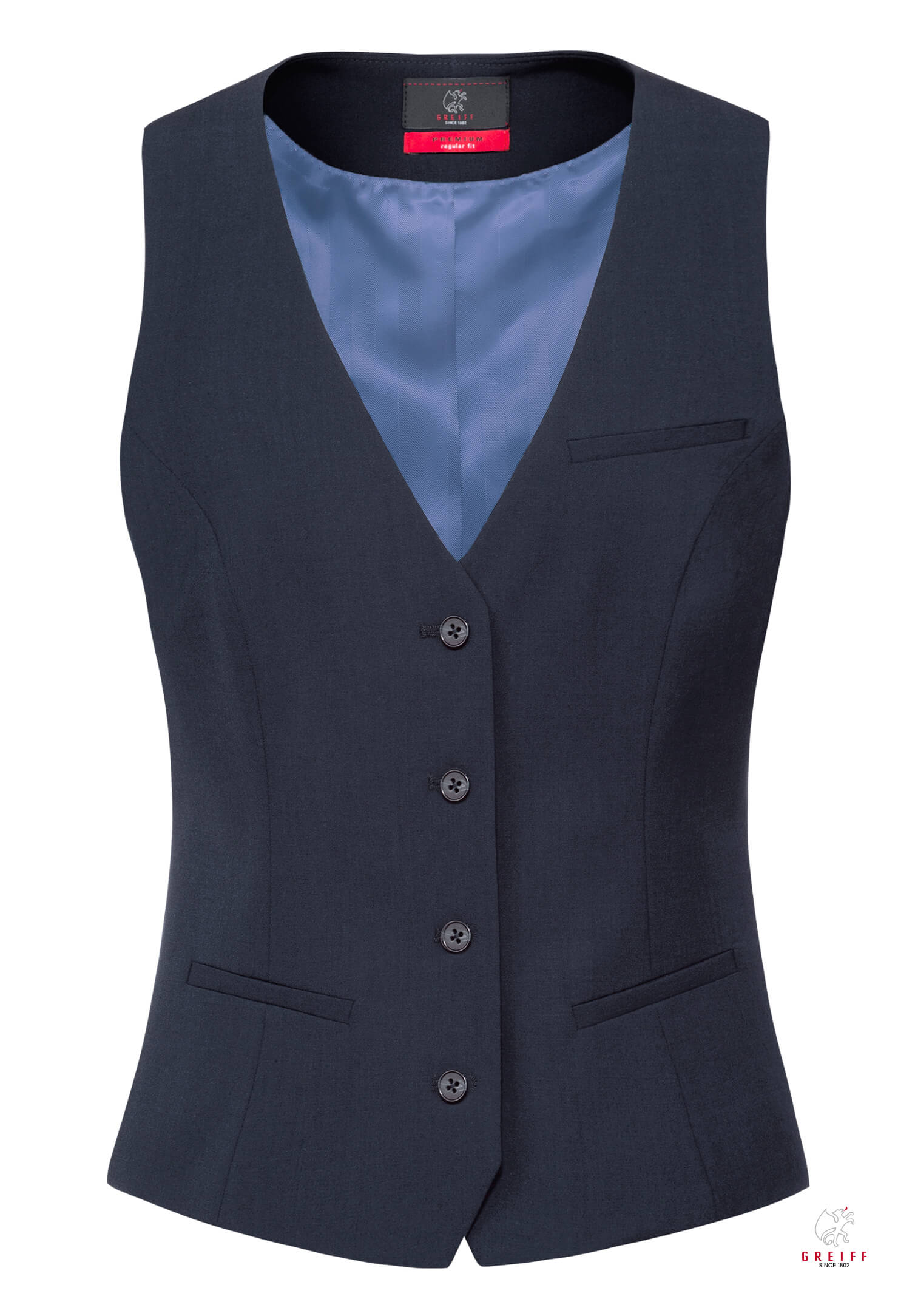luxia weste modern fit - marine - 46