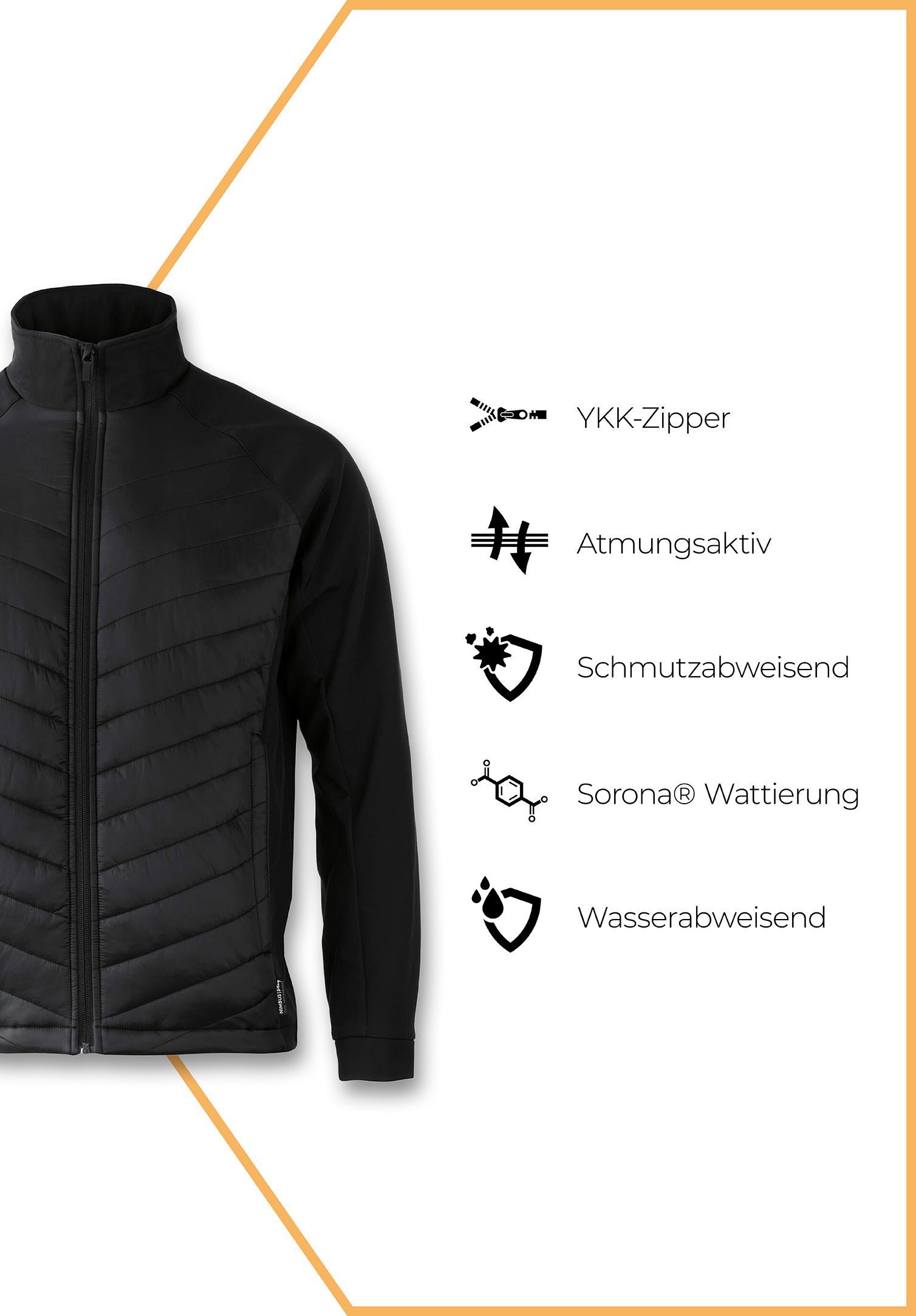 Herren Hybridjacke