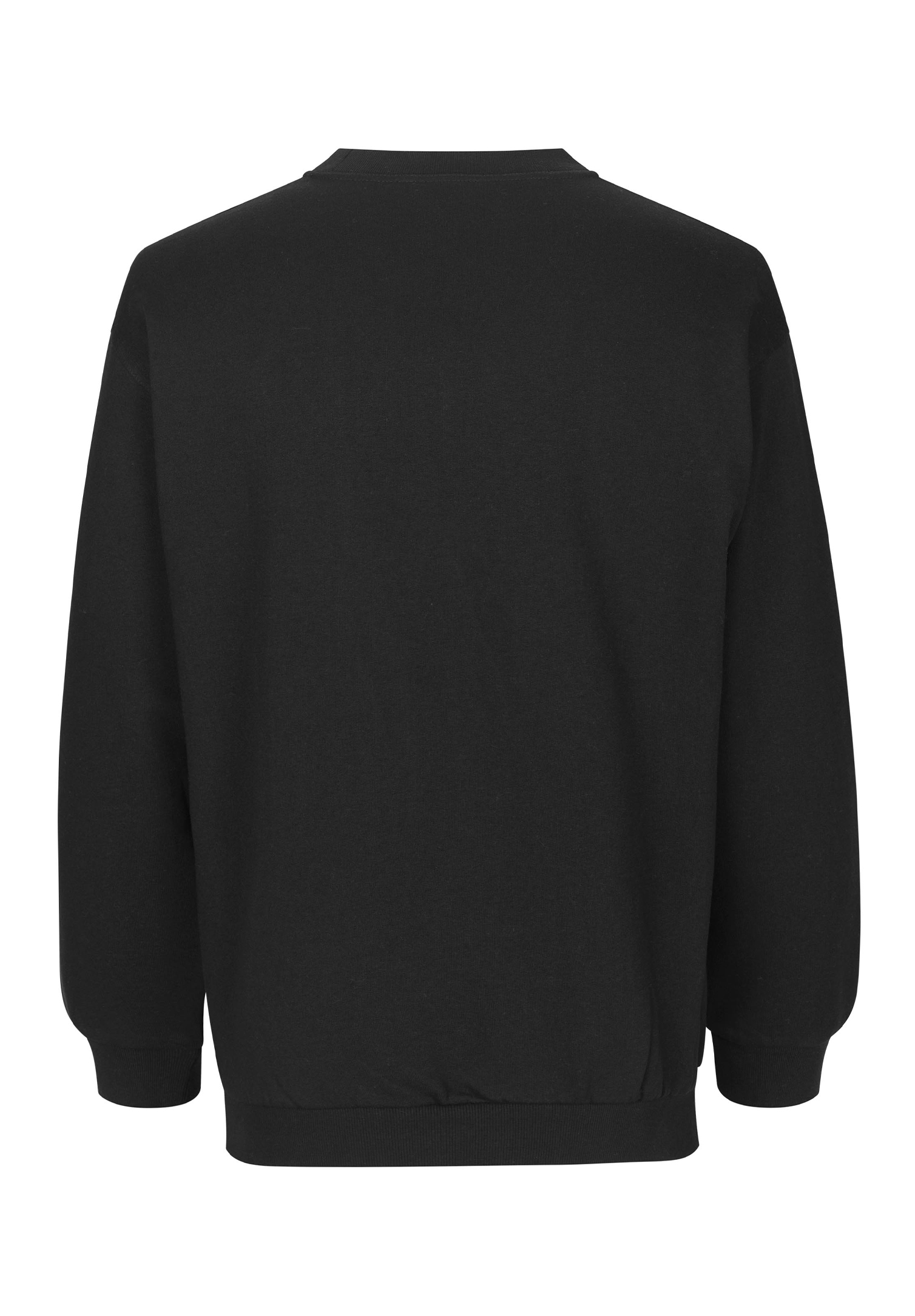 klassisches sweatshirt - schwarz - 5xl