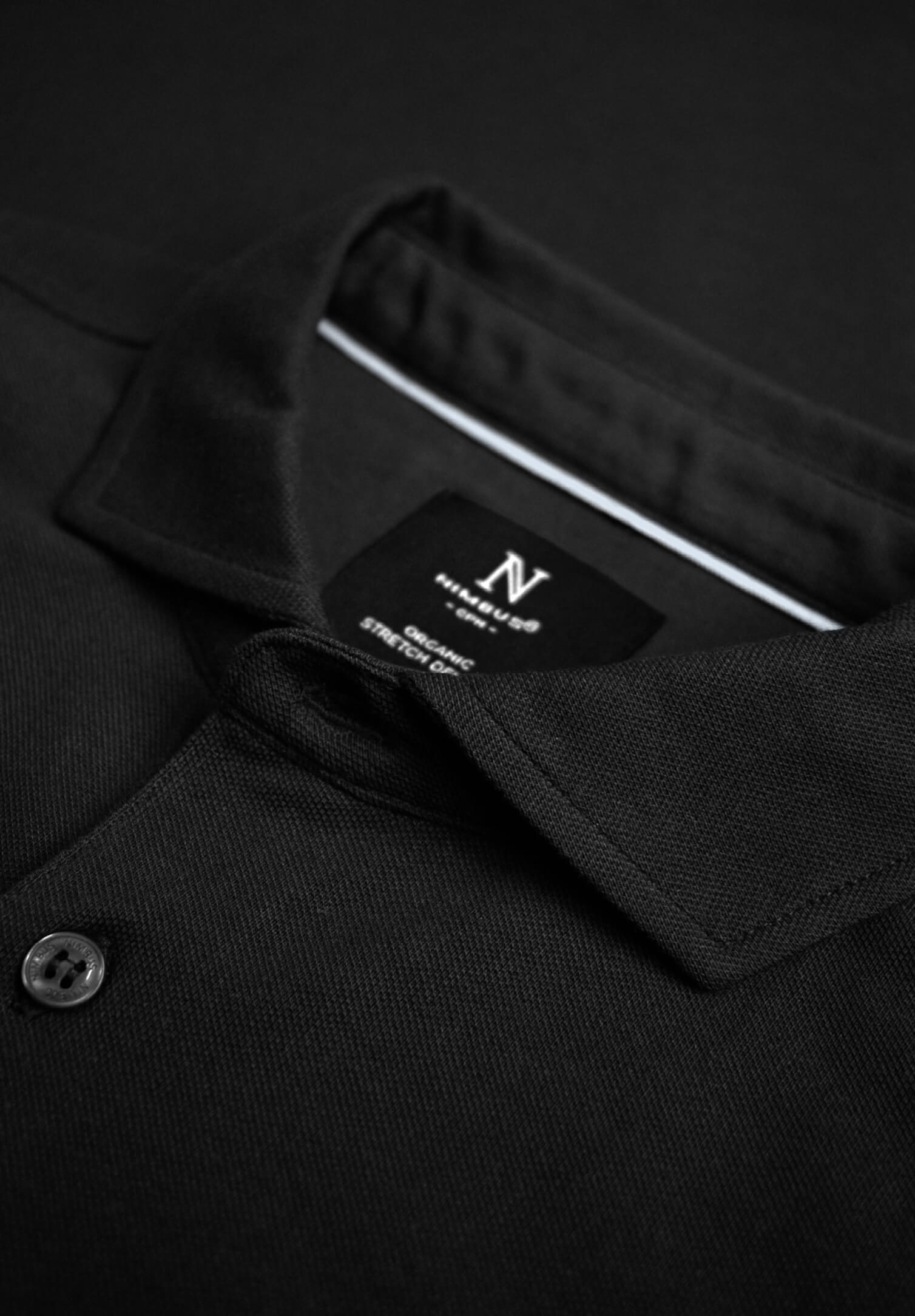 herren business poloshirt - schwarz - 3xl