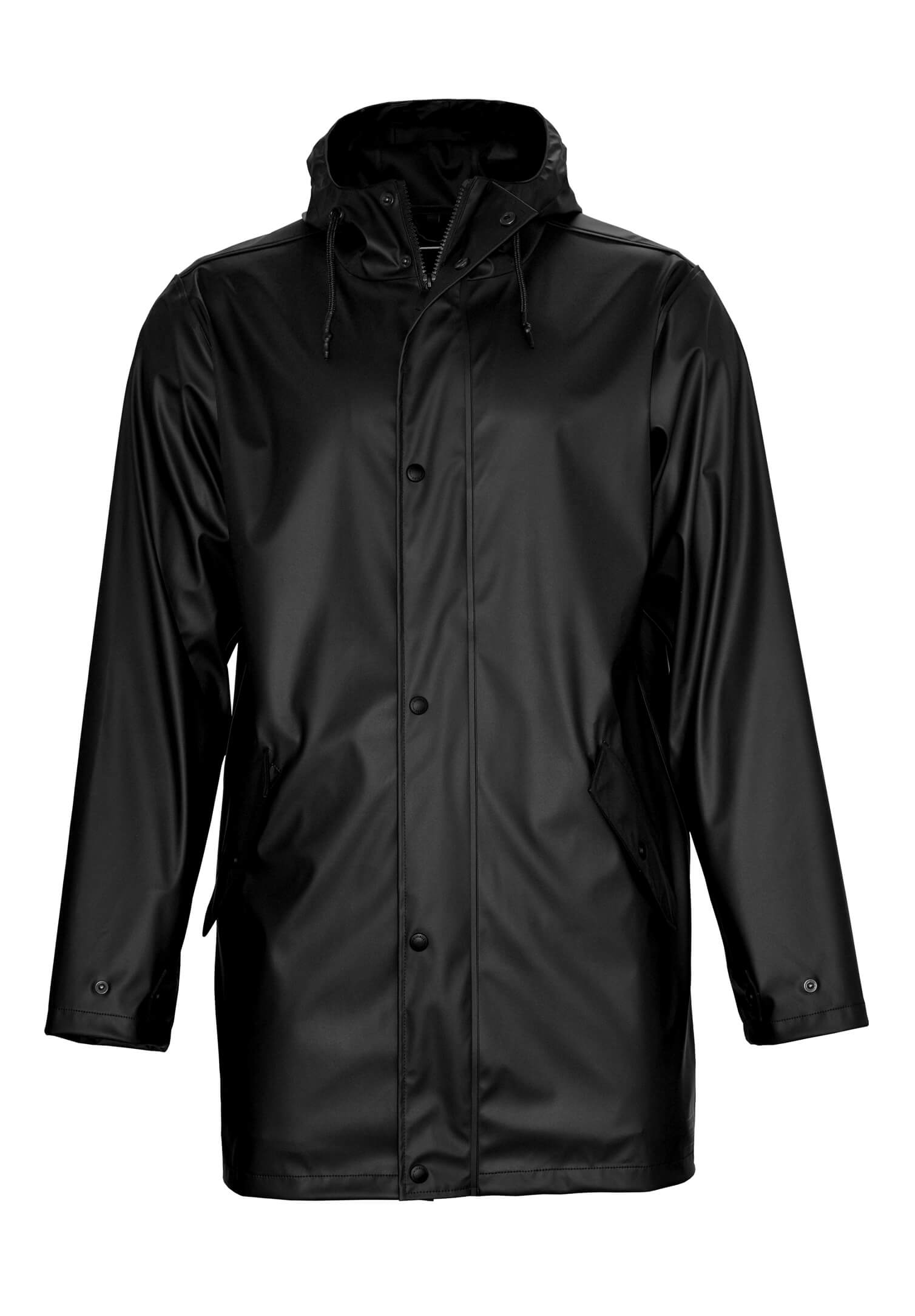 herren regenjacke classic - schwarz - l