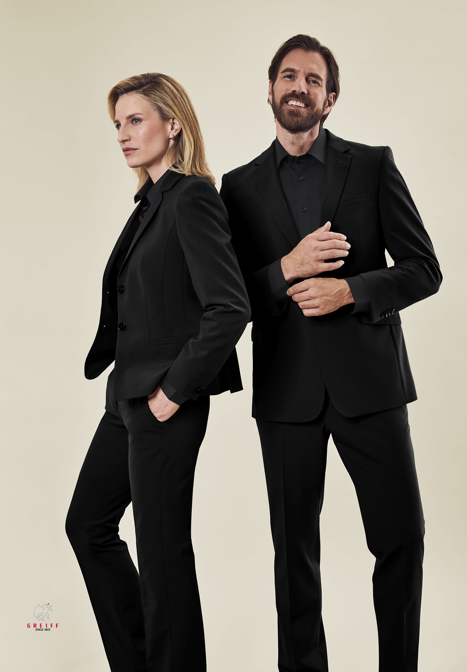 lux hose modern fit - schwarz - 32