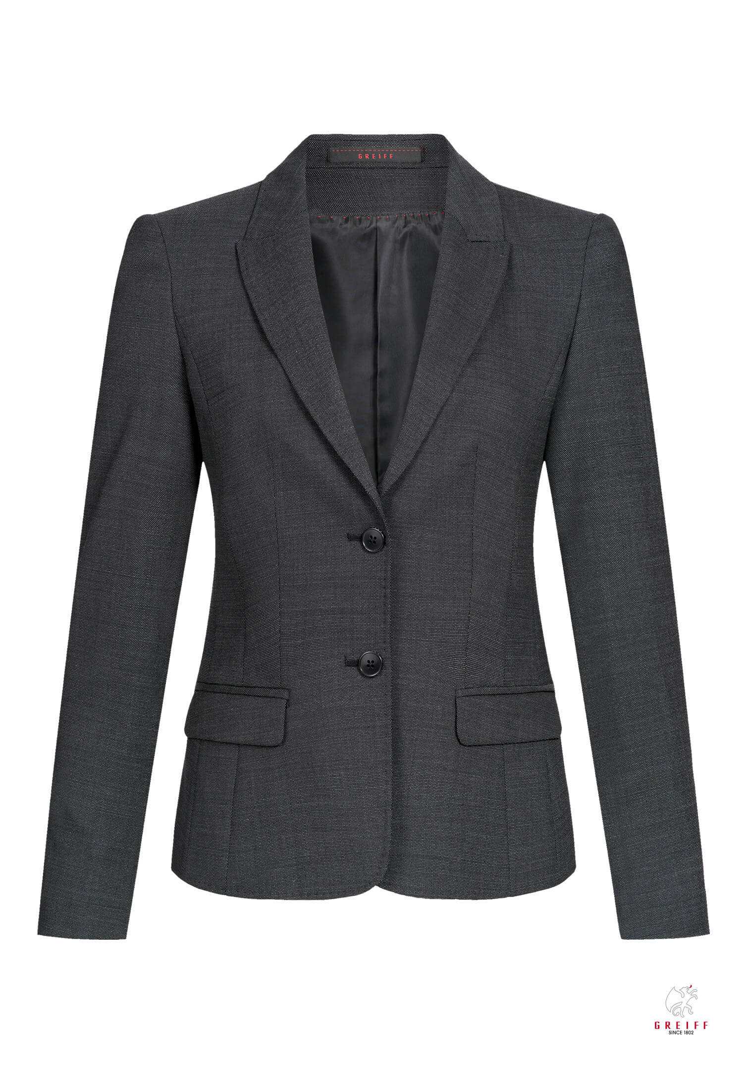 aeria blazer modern fit - pinpoint schwarz - 54