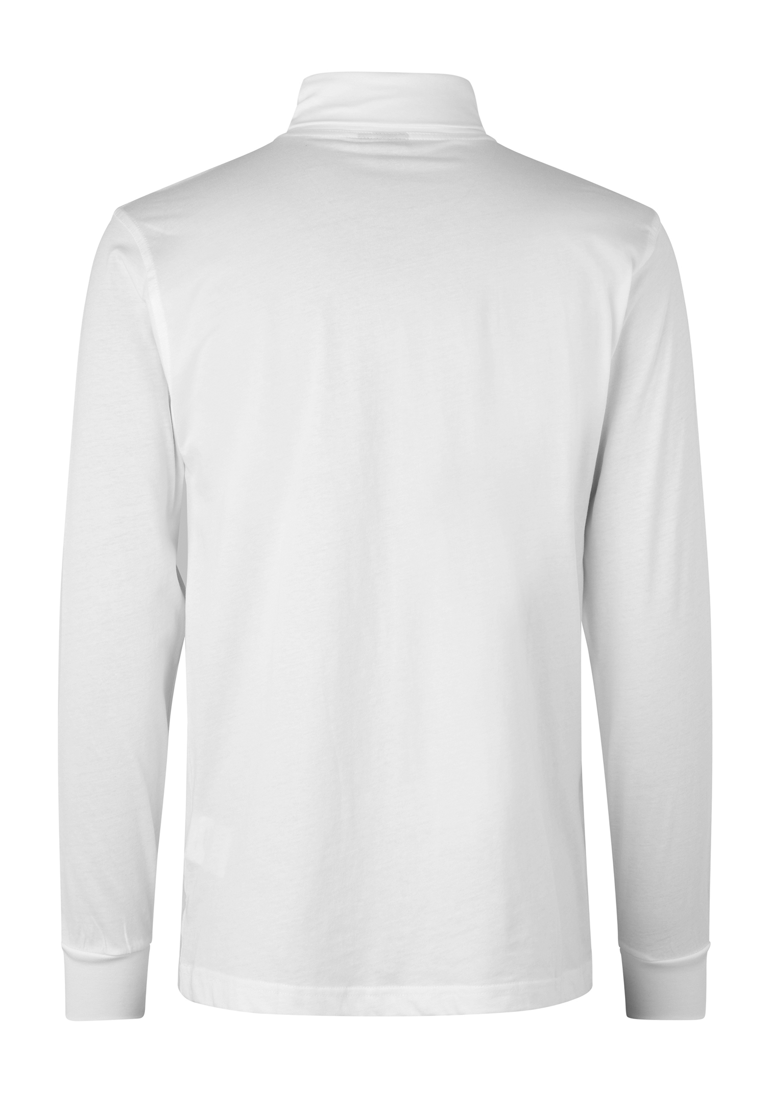 herren rollkragenshirt - weiss - m
