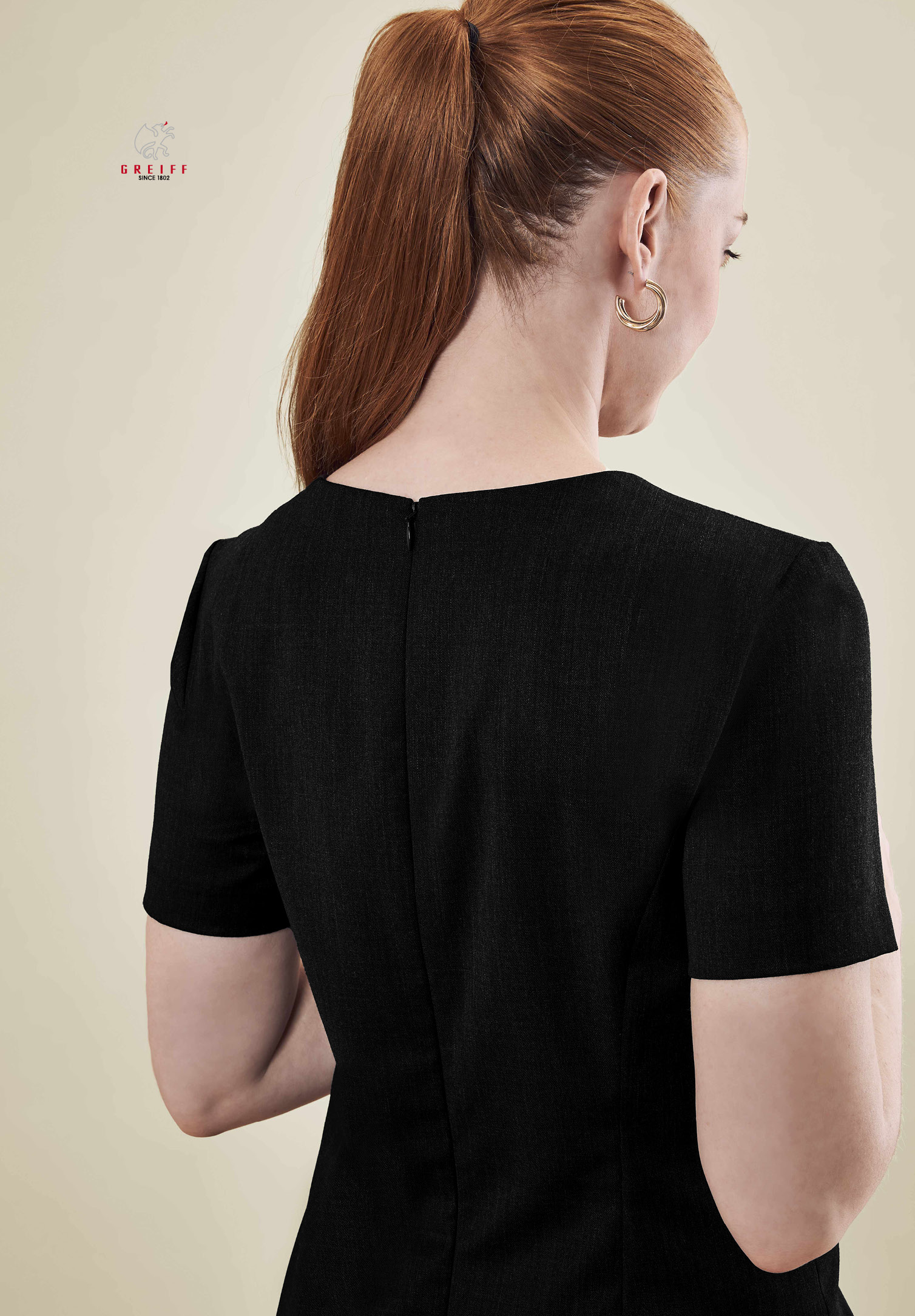 vita etuikleid modern fit - schwarz - 40