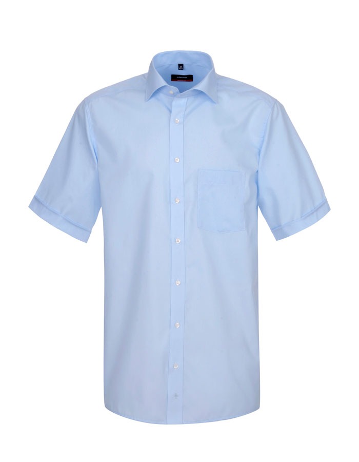 Eterna Hemd Modern Fit Kurzarm Sale - hellblau - 38