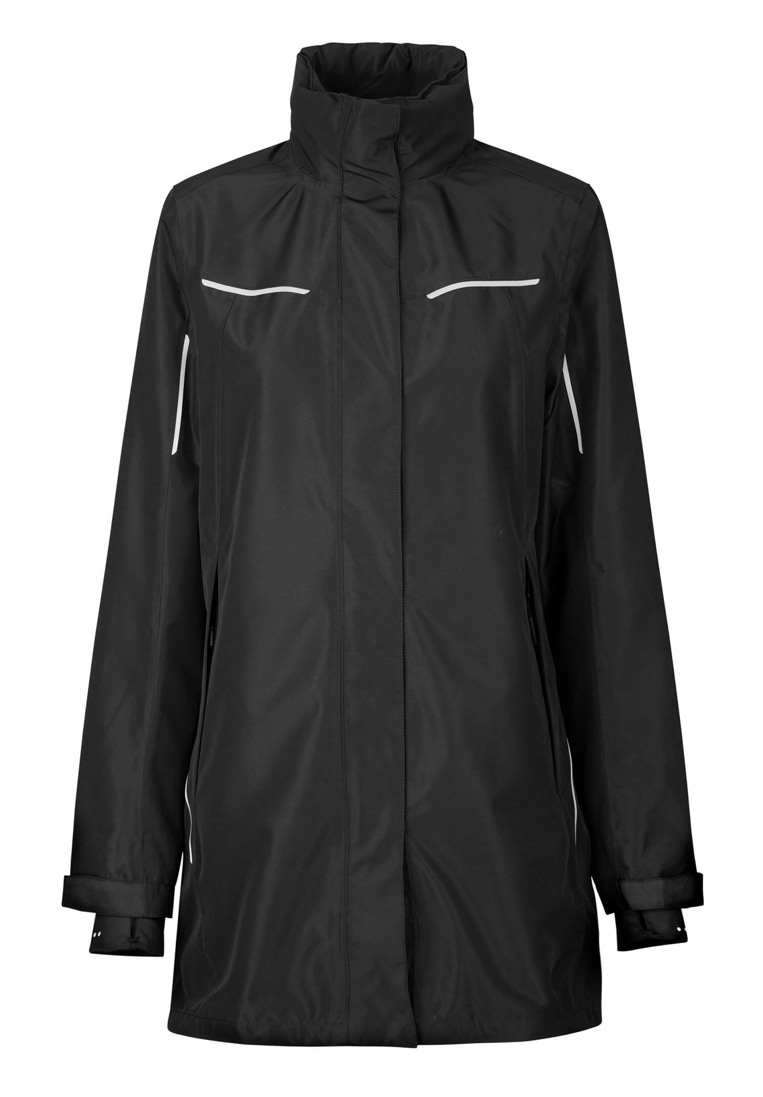 damen multifunktionsjacke - schwarz - l