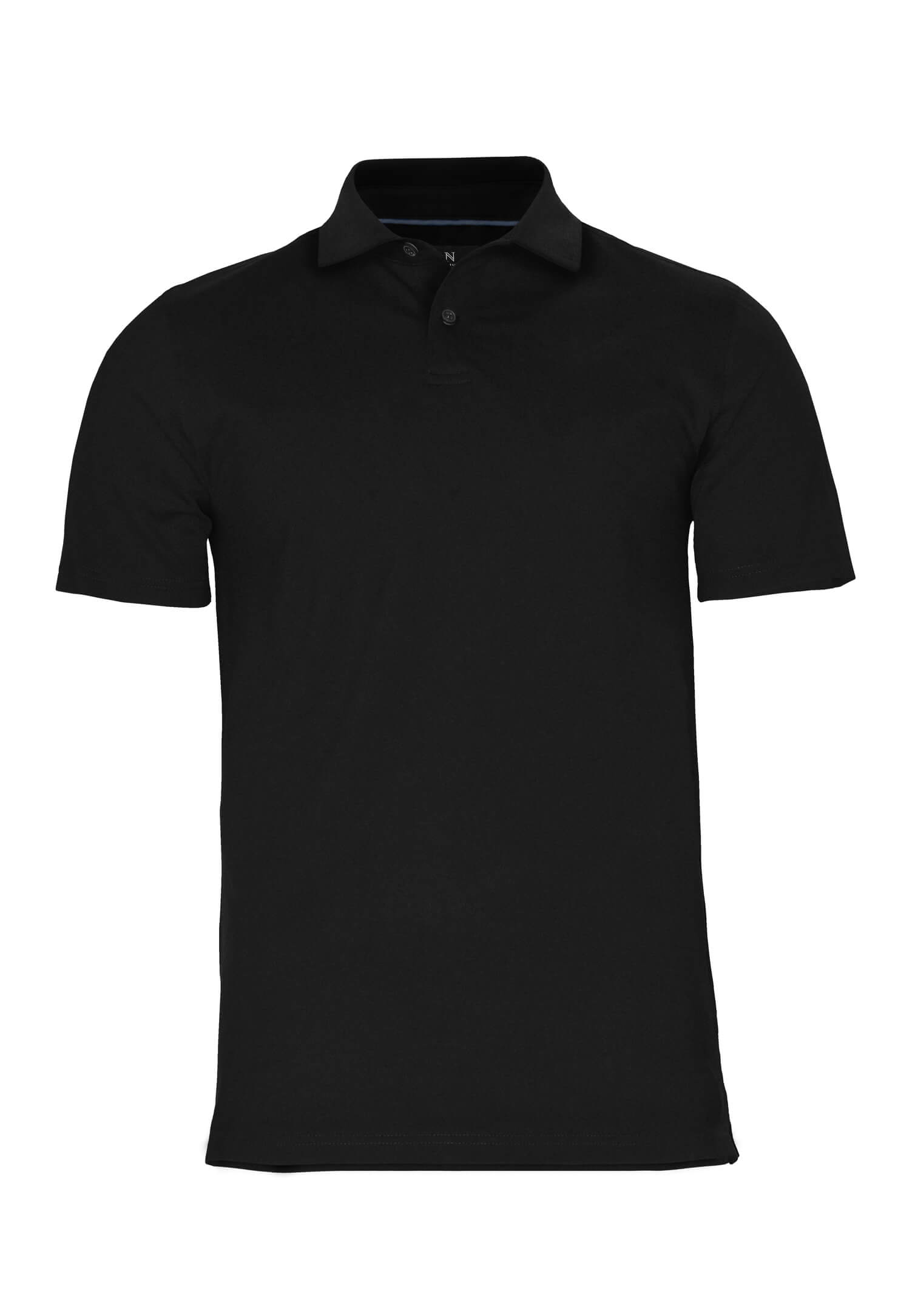 herren business poloshirt - schwarz - 3xl