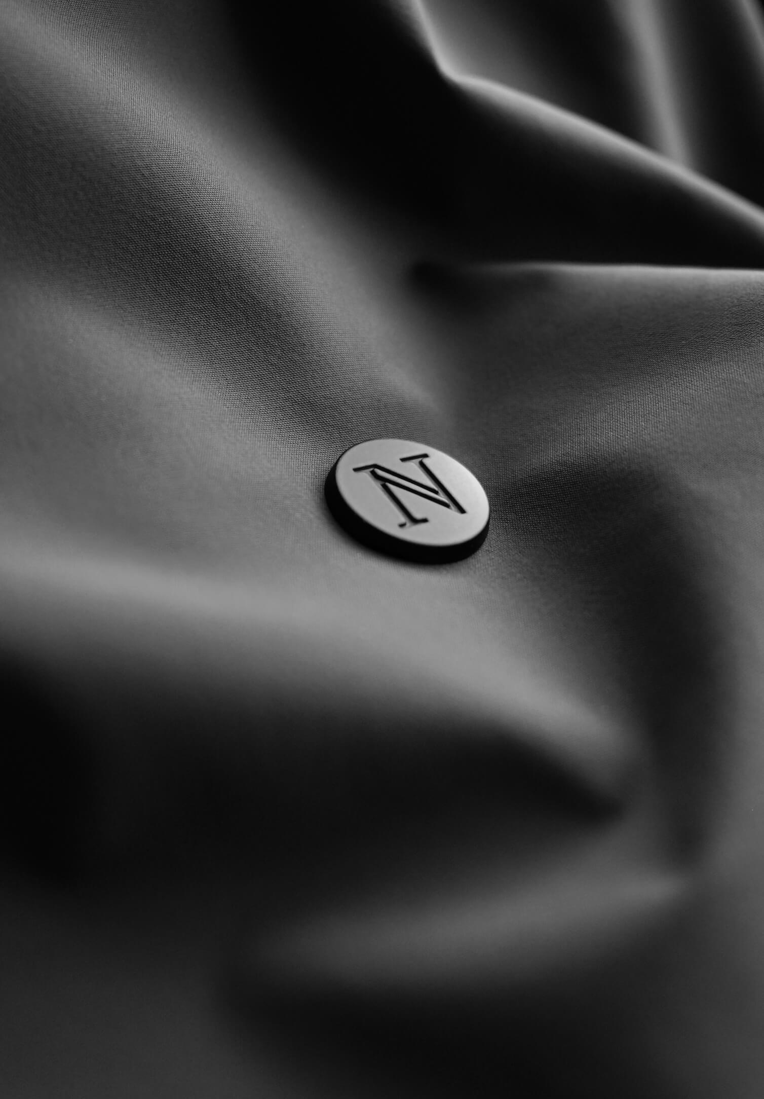 herren übergangsjacke leicht - schwarz - l