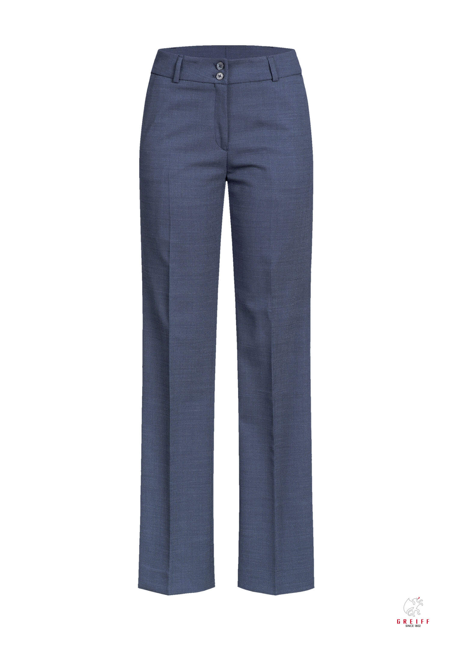 aeria hose bootcut modern fit - pinpoint mittelblau - 32