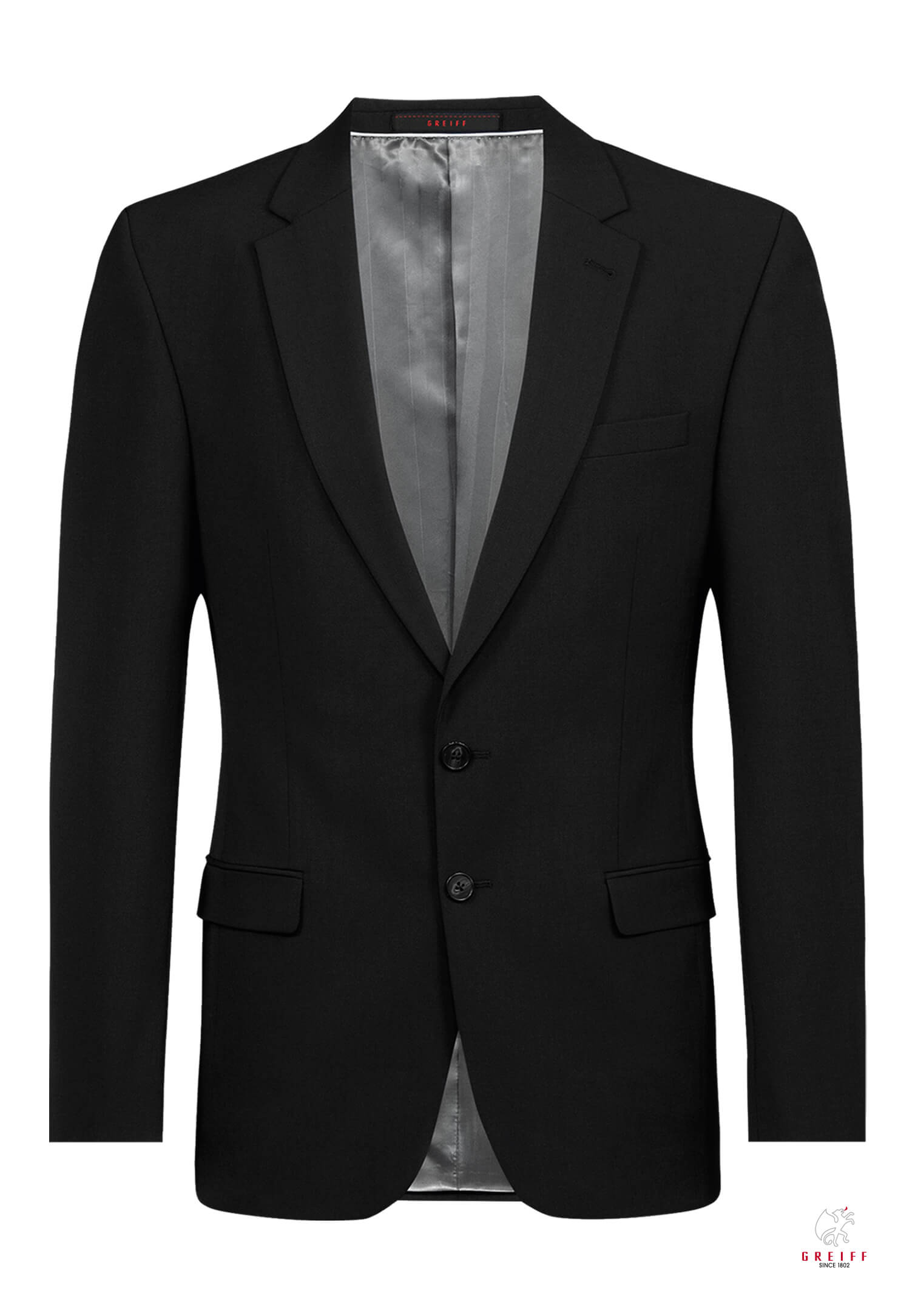 lux sakko slim fit - schwarz - 50