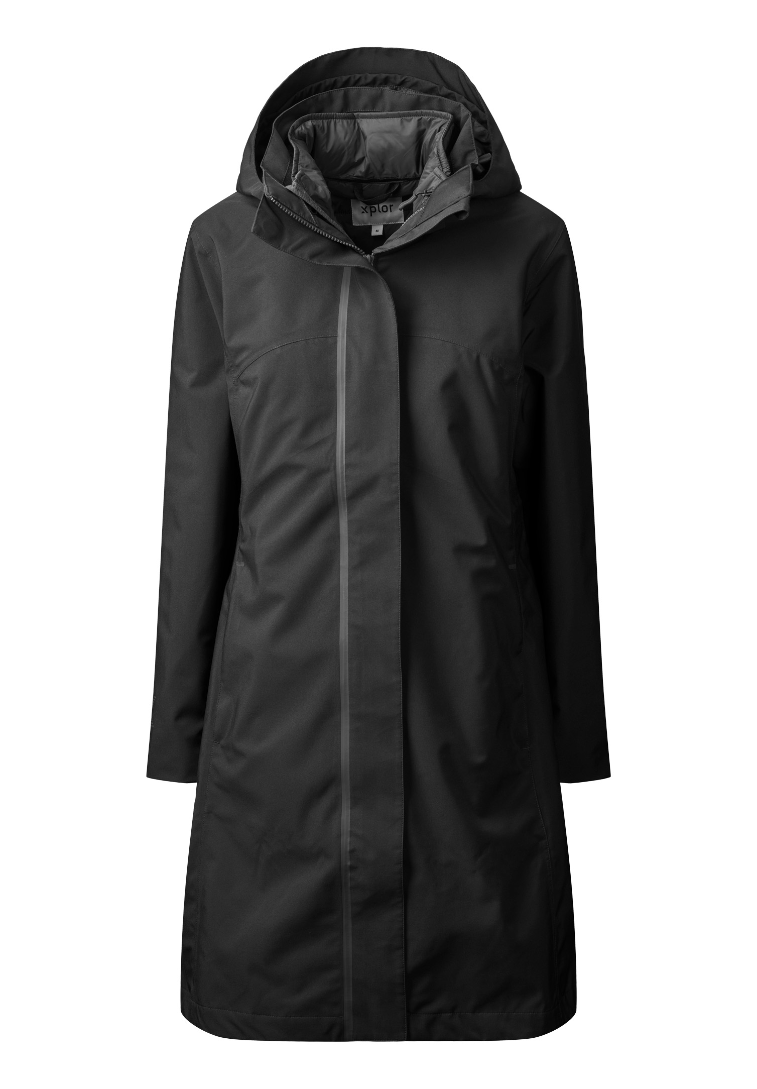 tech-mantel 3-in-1 - schwarz - 4xl