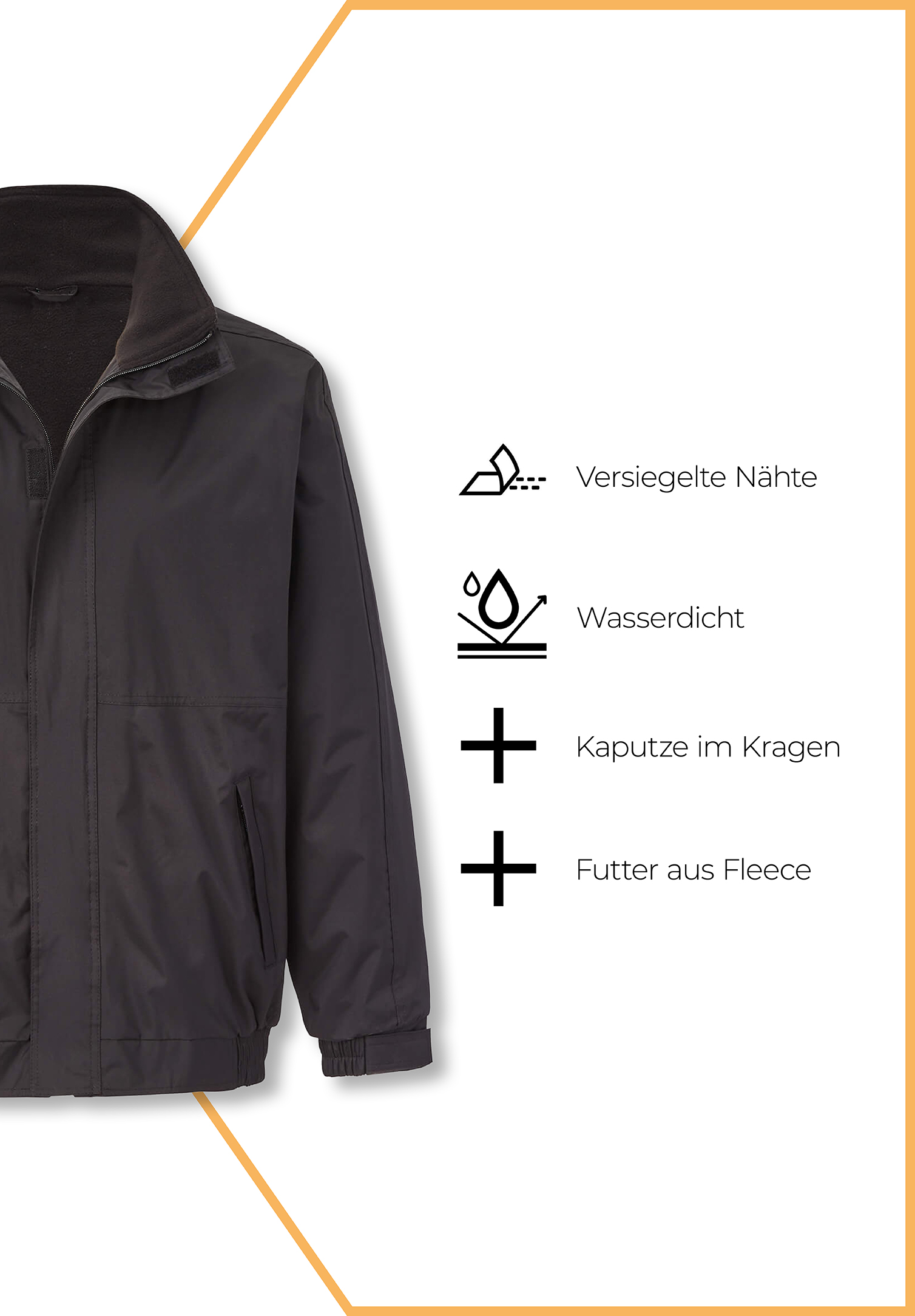 Herren Fahrdienst Blouson