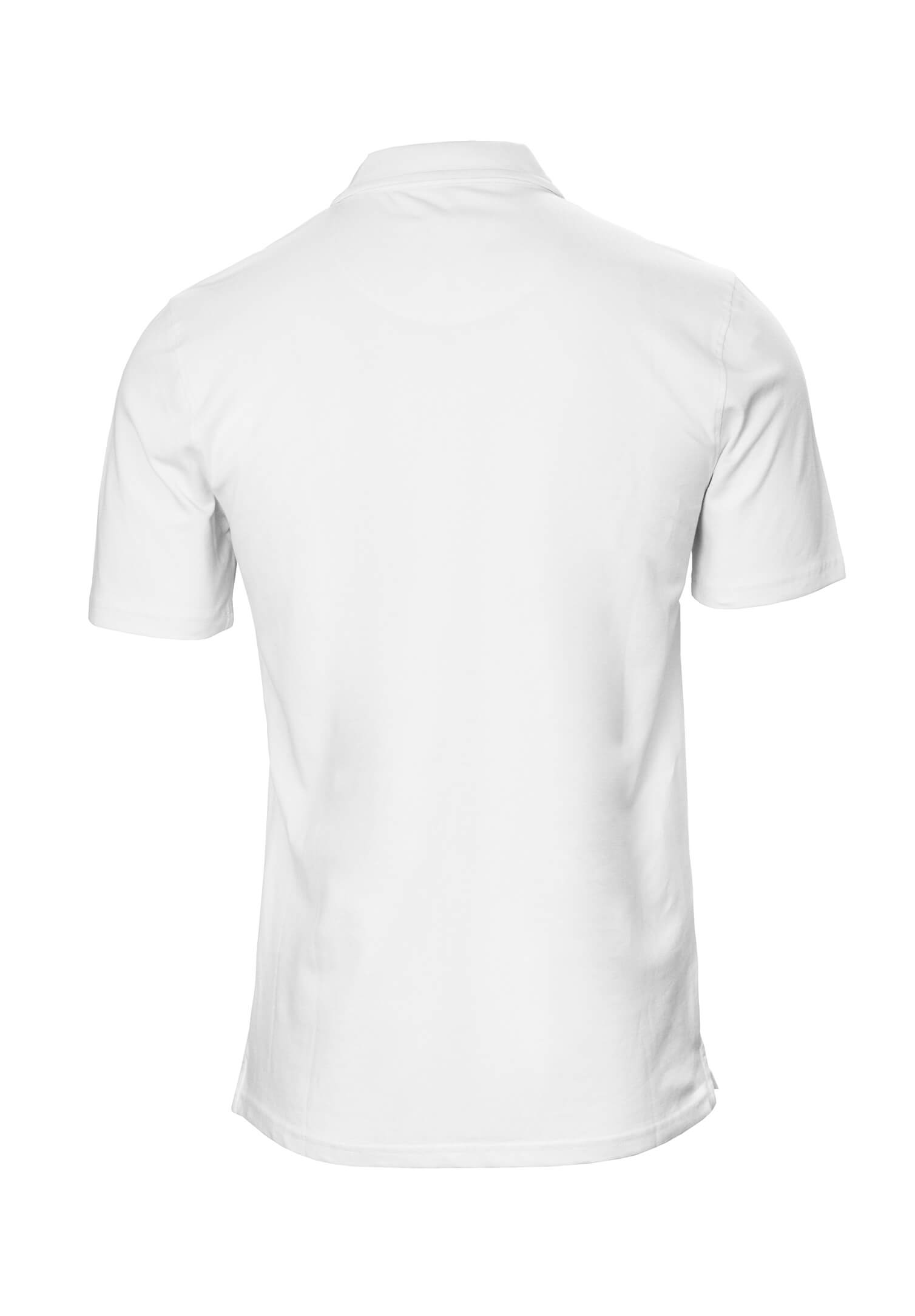herren business poloshirt - weiß - 4xl