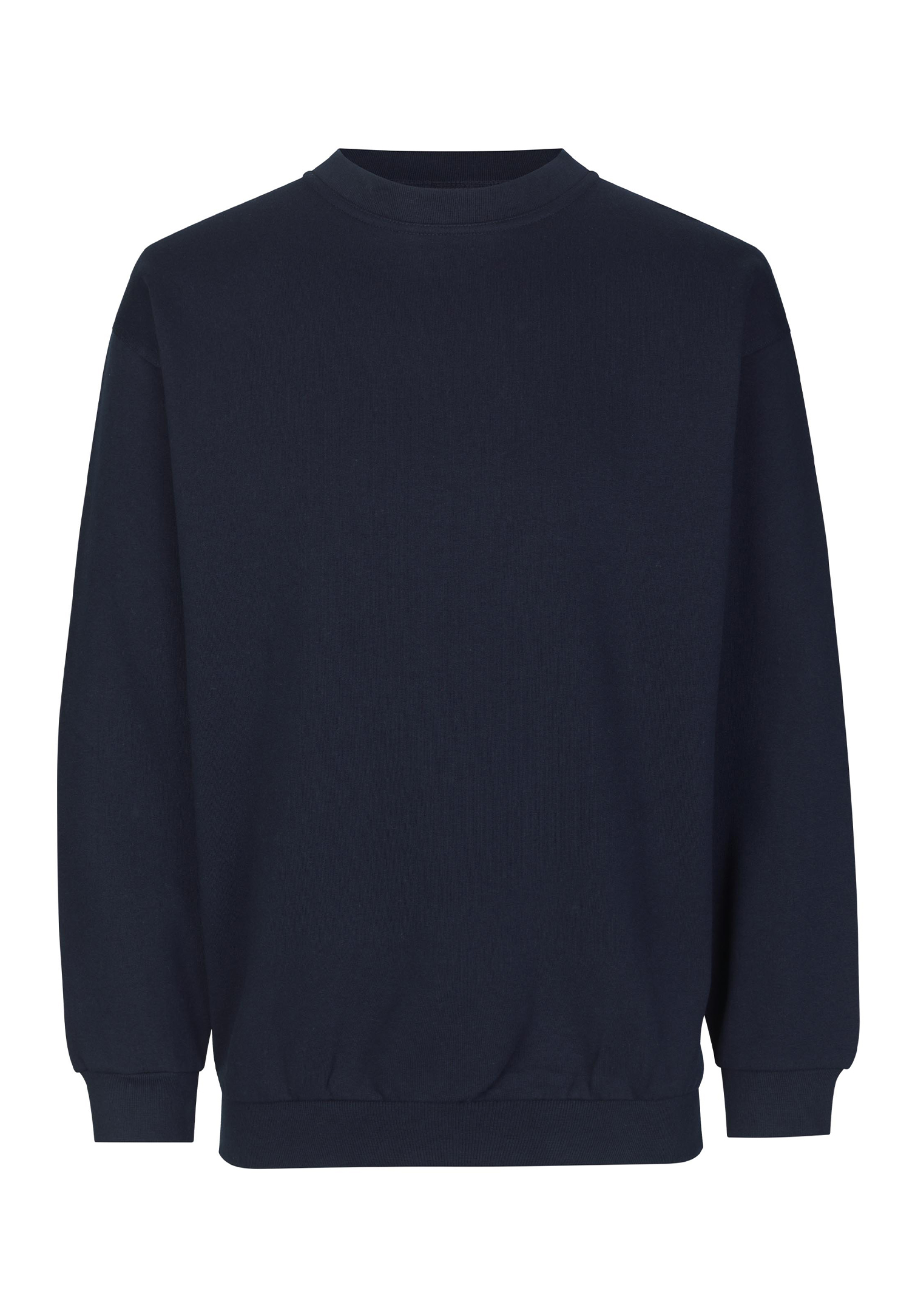 klassisches sweatshirt - dunkelblau - 5xl