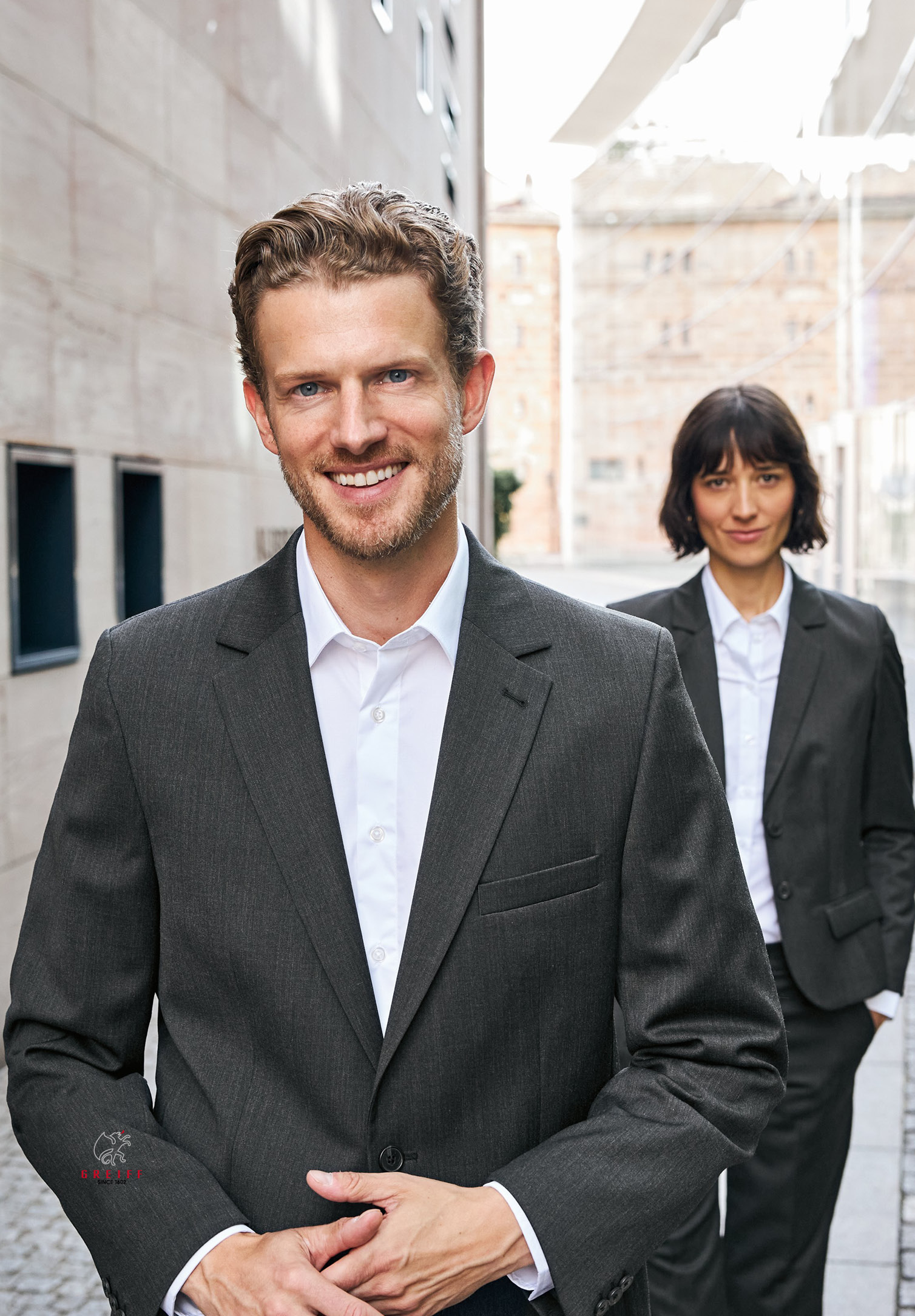 vita blazer modern fit - anthrazit - 42