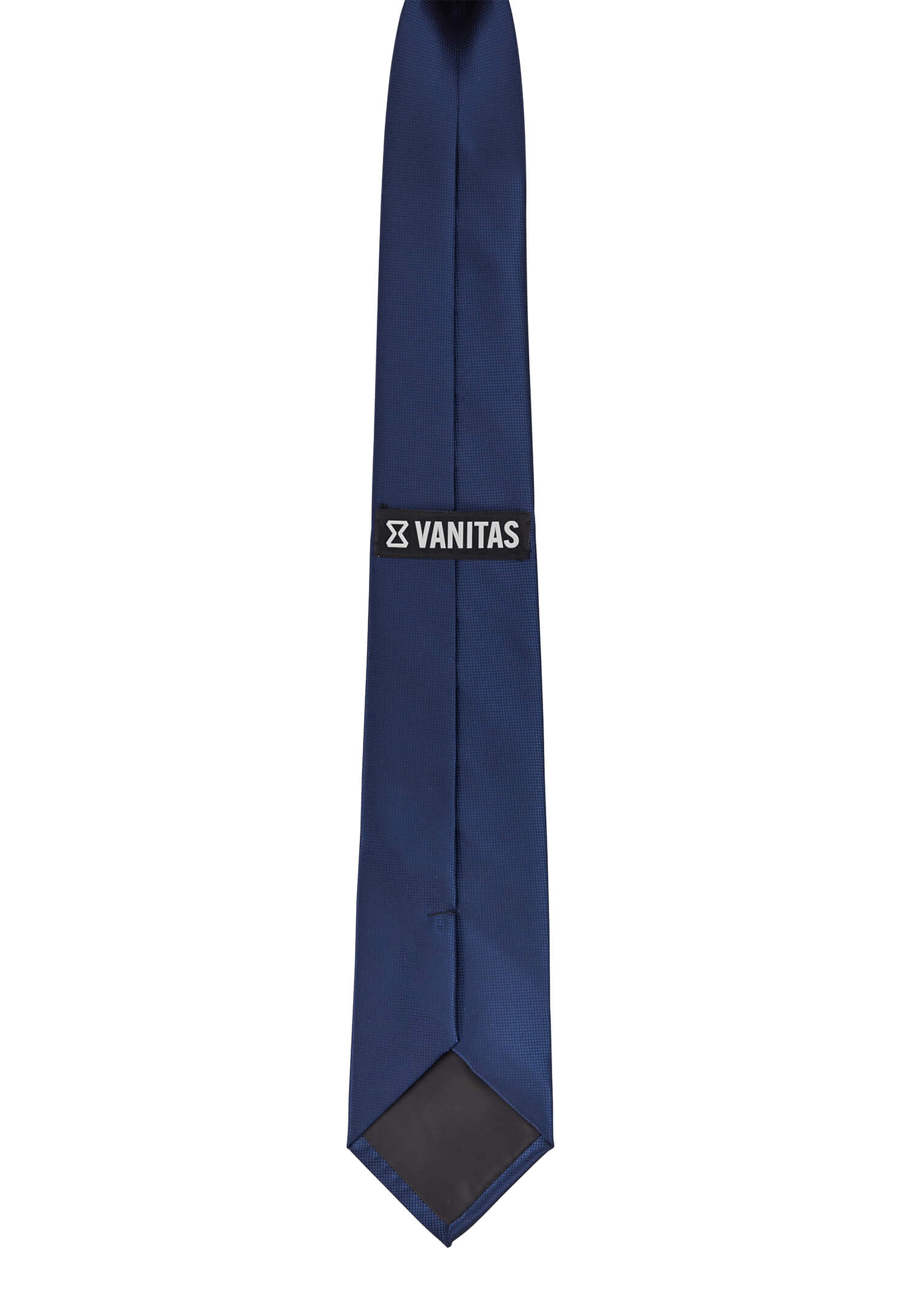 Krawatte vorgebunden mit Gummizug - marine