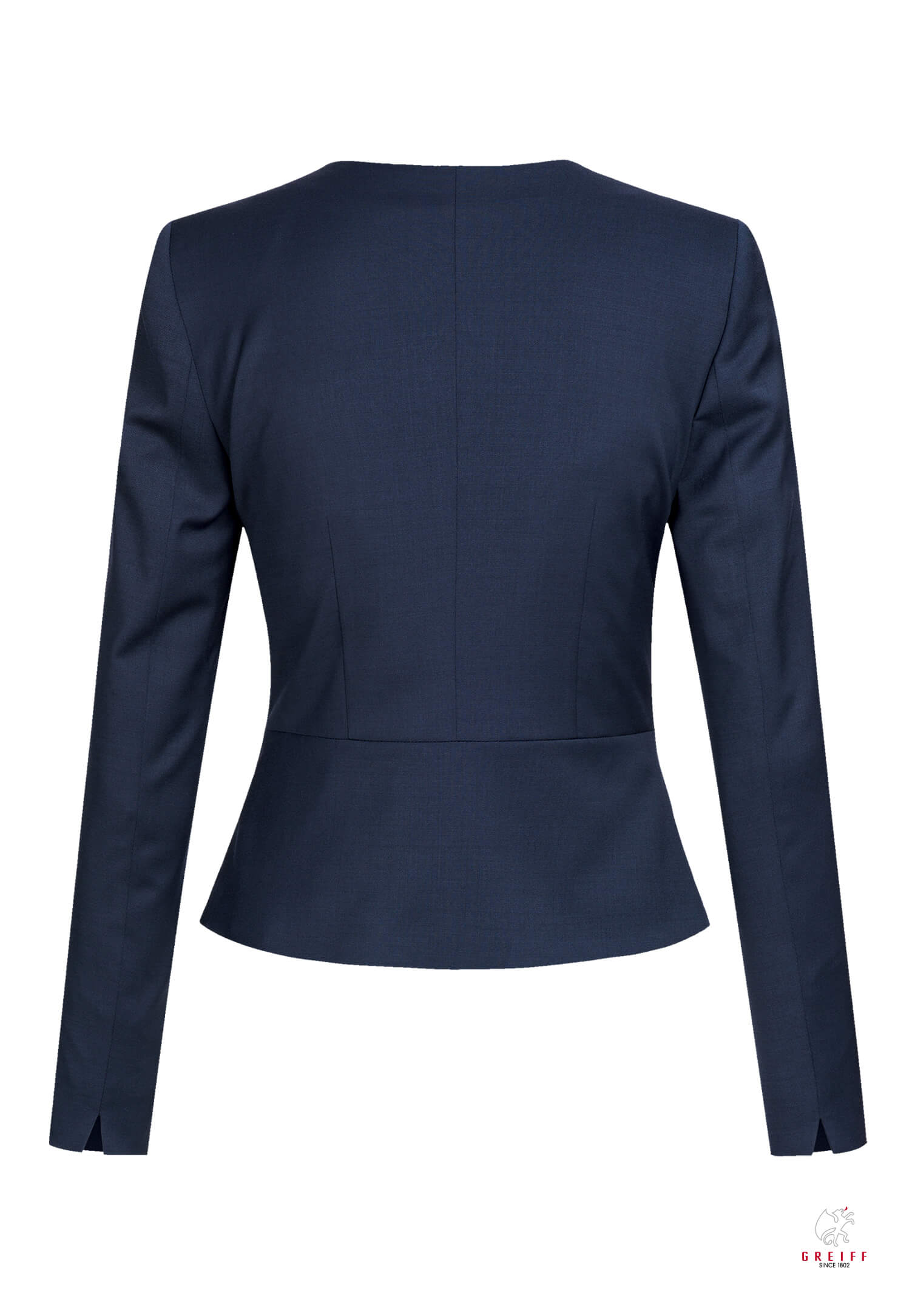 aeria zipp blazer slim fit - dunkelblau - 32