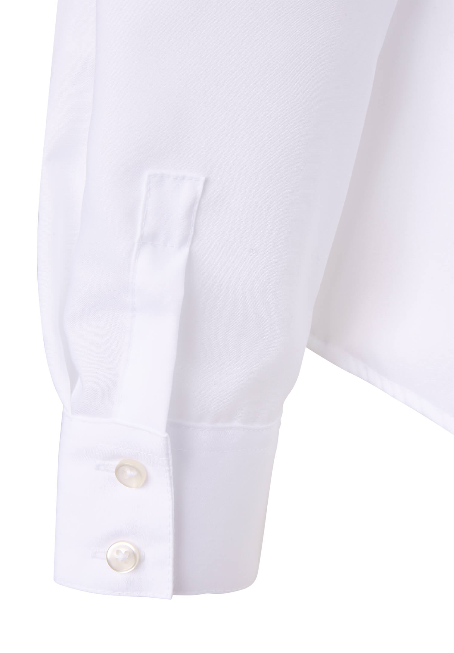 perfekt damenbluse langarm - weiß - 46