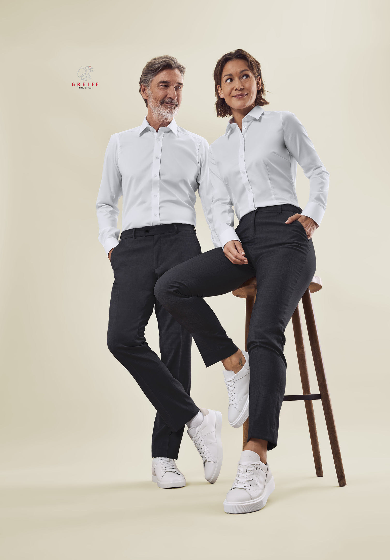 aeria hose slim fit - schwarz - 42