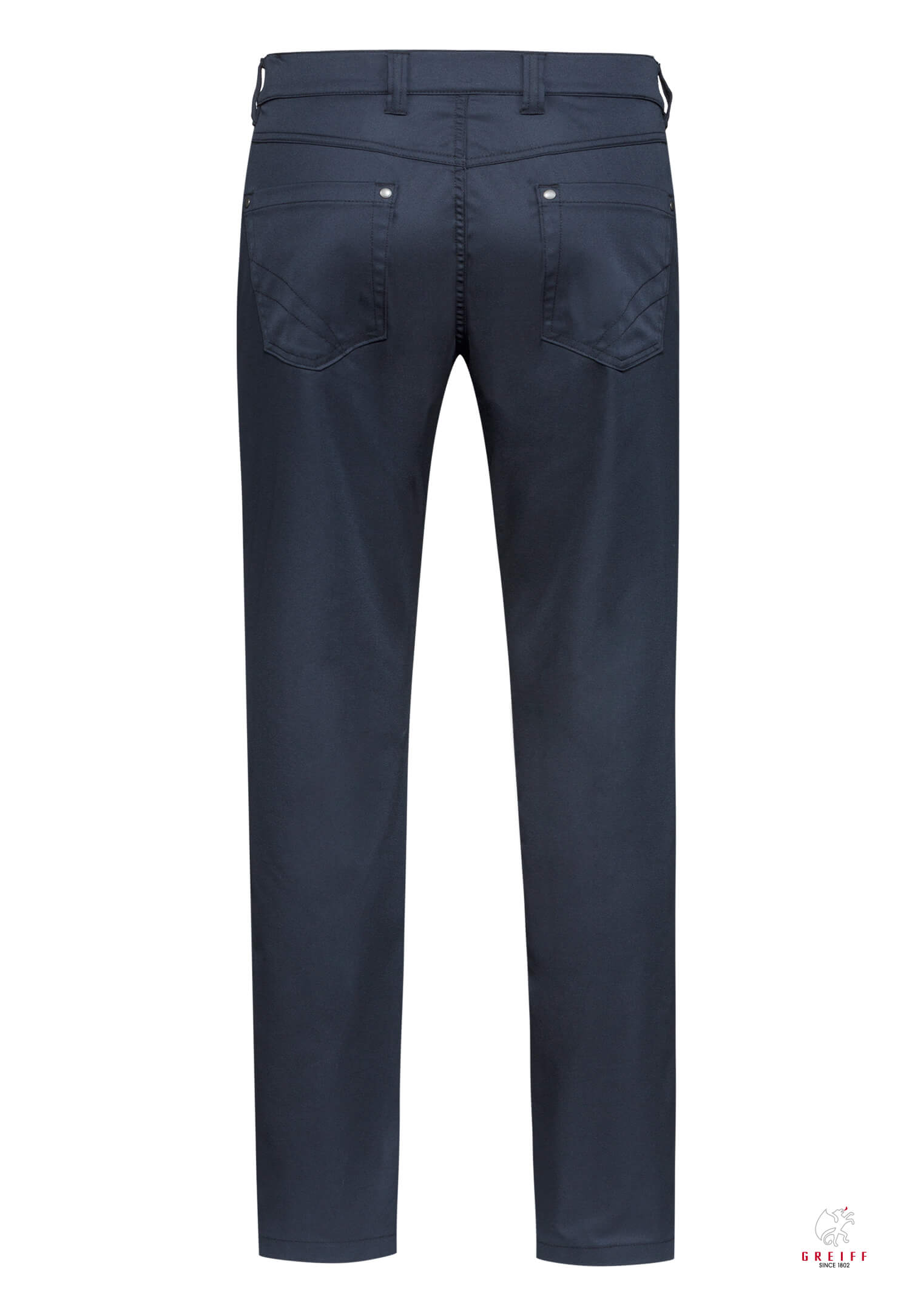 herren casual 5-pocket hose modern fit - marine - 98