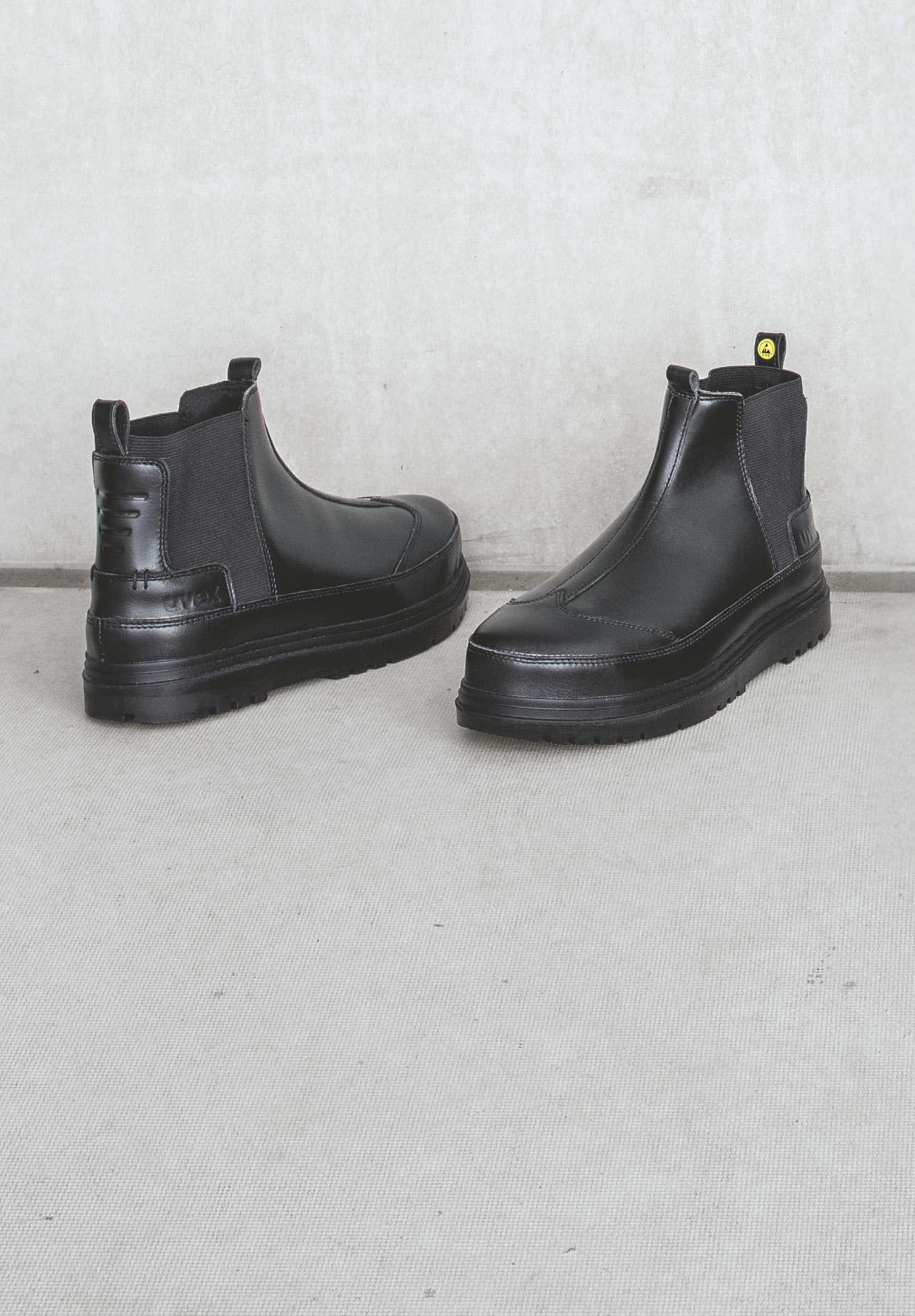 damen sicherheitsstiefel s3 - schwarz - 38