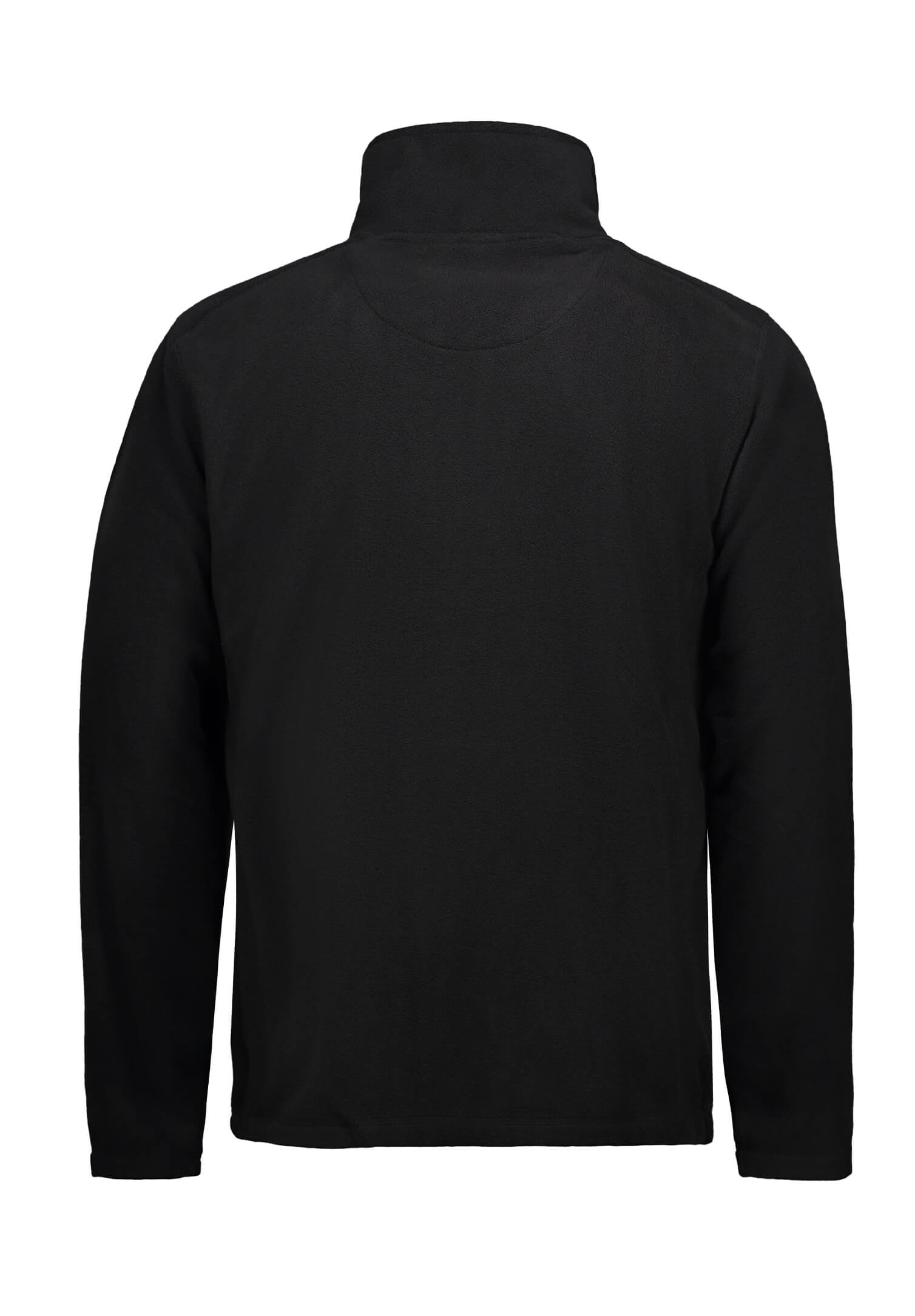 herren fleecejacke - schwarz - 2xl