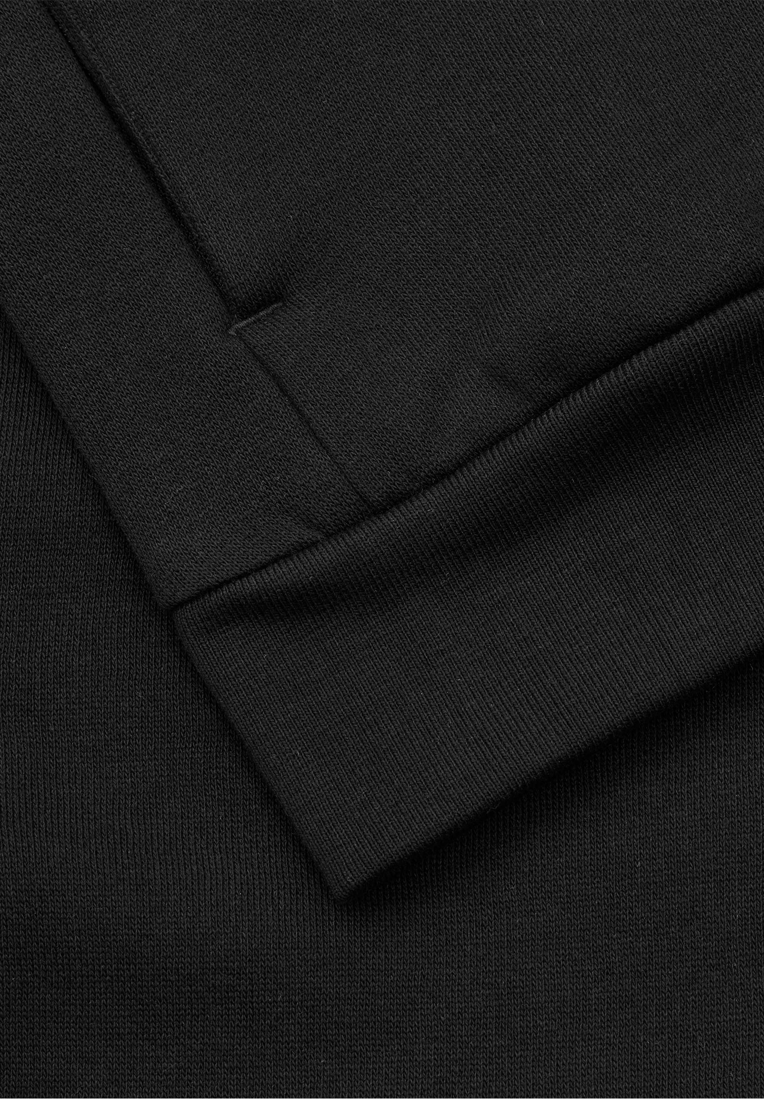 damen sweatjacke mit blousonkragen - schwarz - 5xl