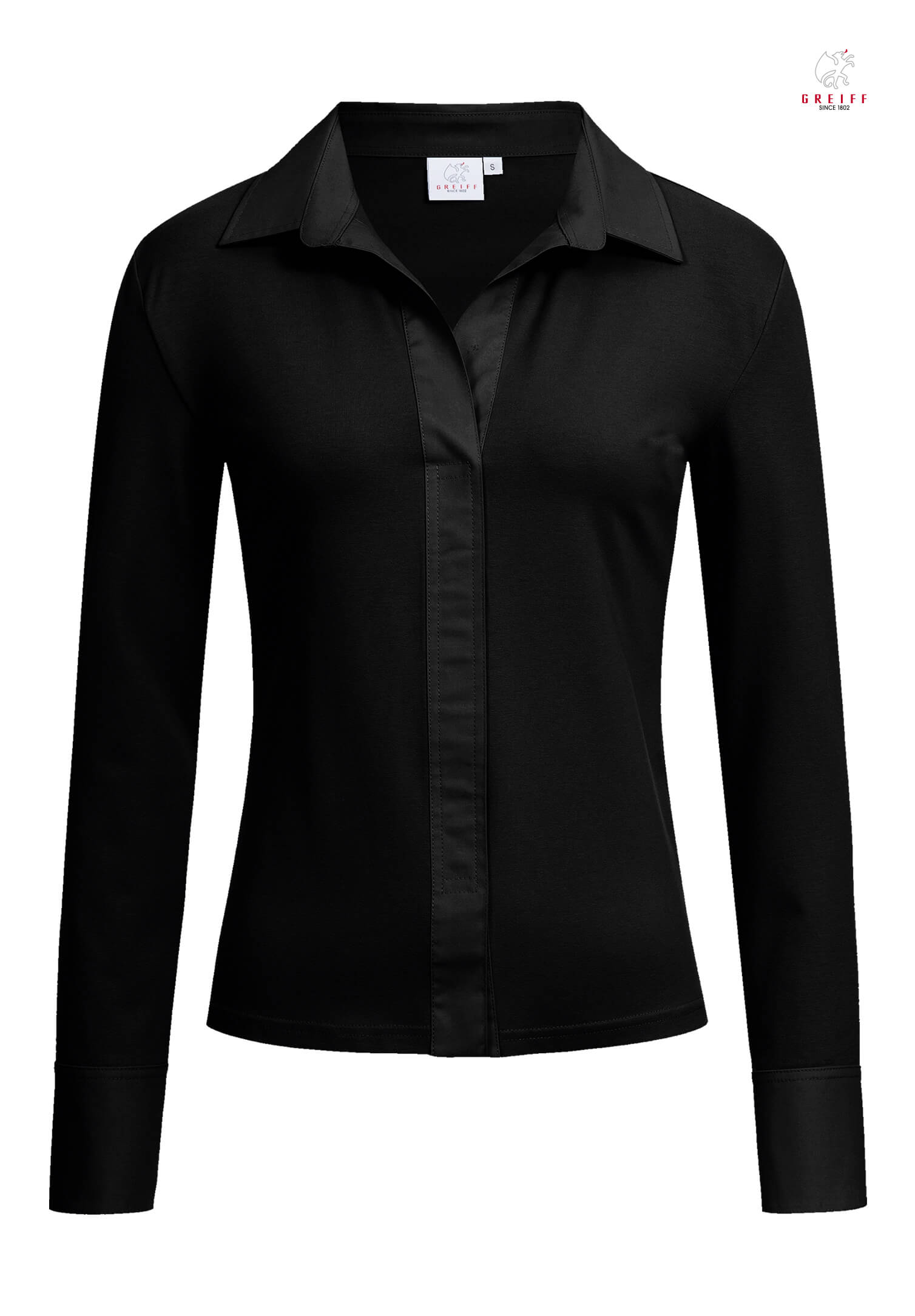 shirtbluse - schwarz - xl