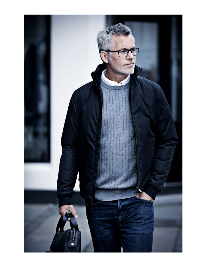 Herren Fahrdienst-Jacke - Schwarz - S- Sale