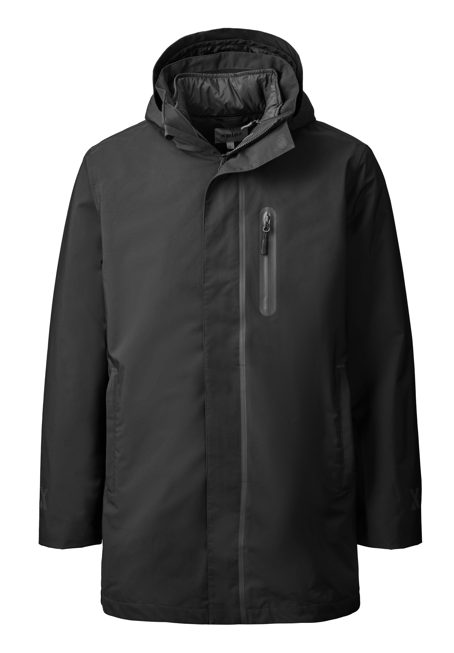 tech-jacke 3-in-1 - schwarz - 2xl