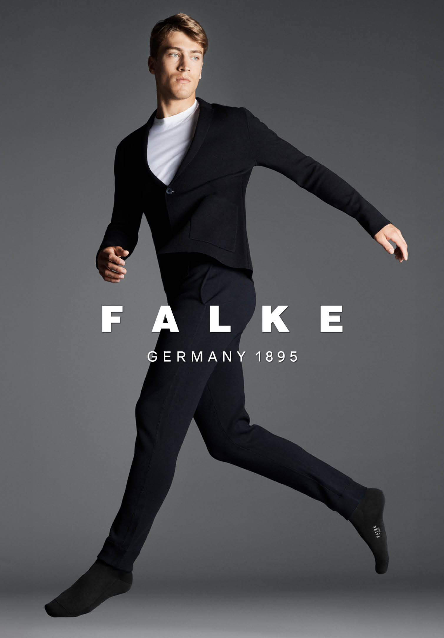 falke herren arbeitssocken - schwarz - 39-40