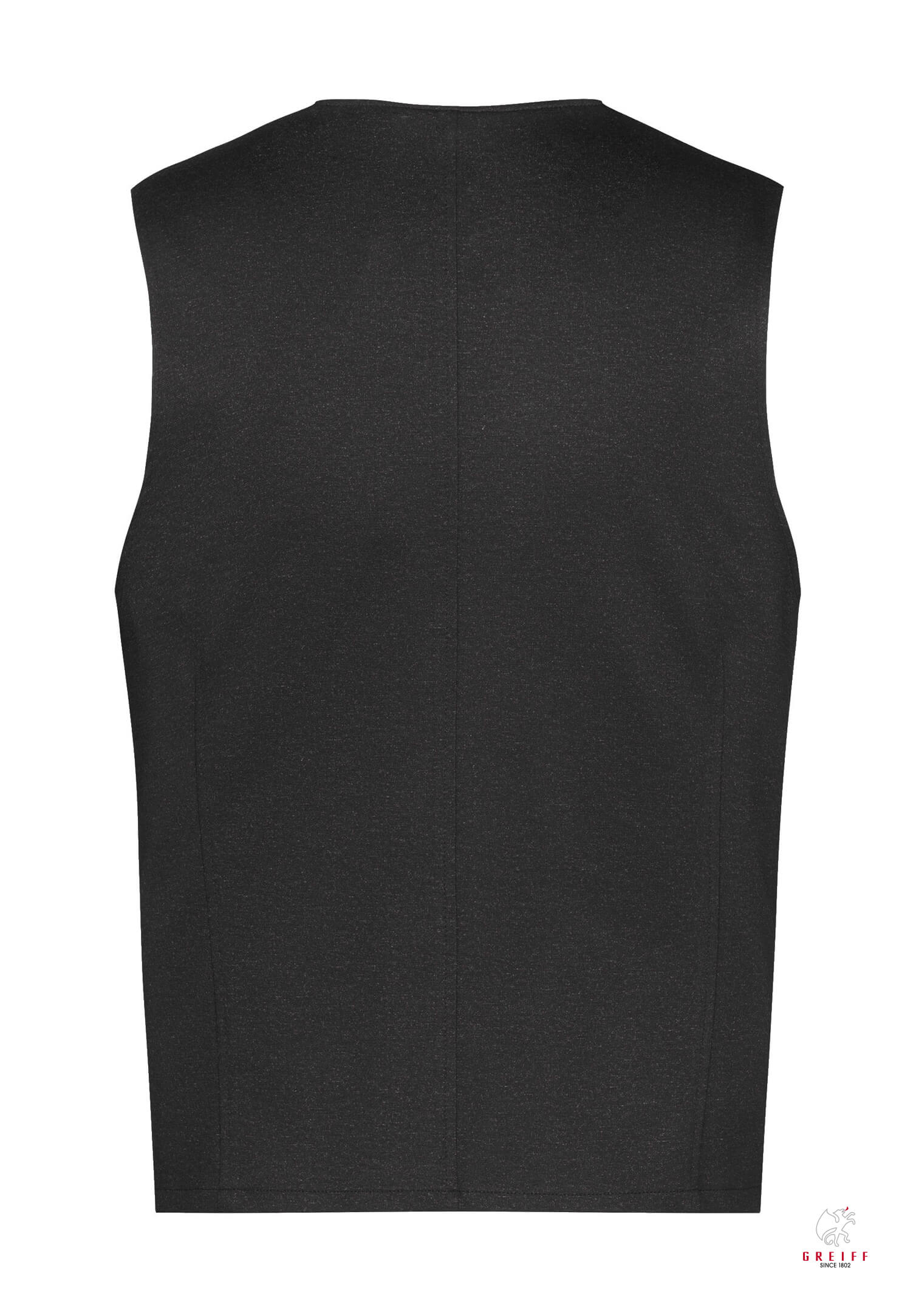 herren jersey weste modern fit - anthrazit meliert - 50