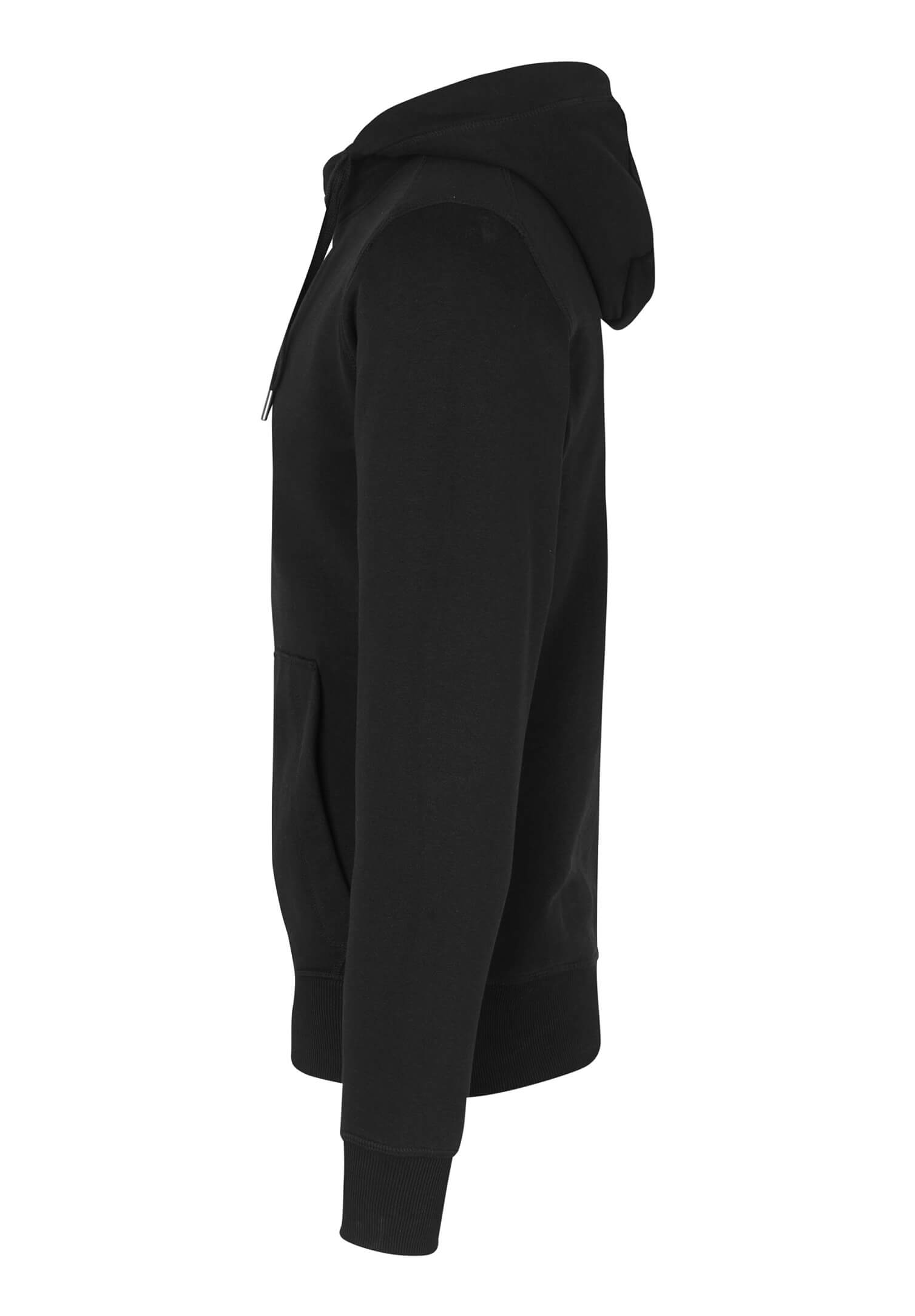 herren hoodie high-cut - schwarz - 6xl