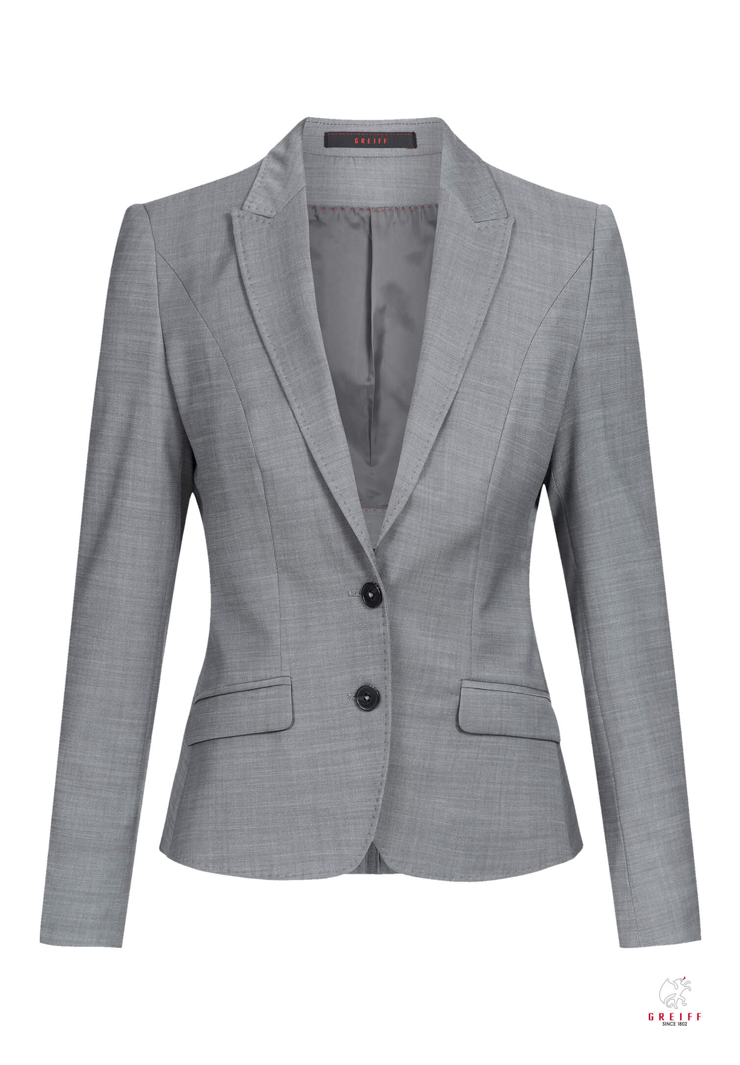 aeria blazer slim fit - hellgrau - 36