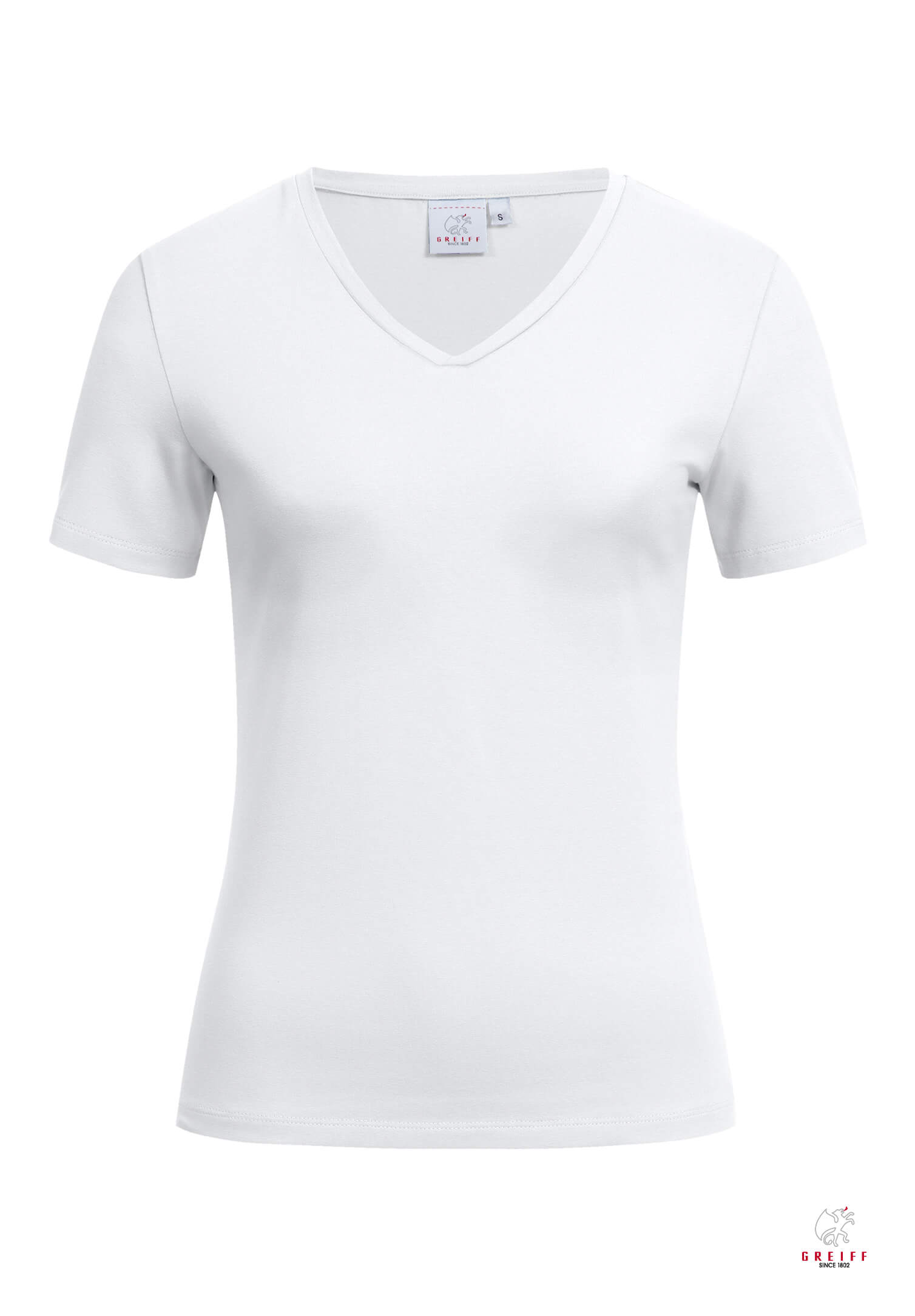 Damen Shirt Kurzarm - weiß - S