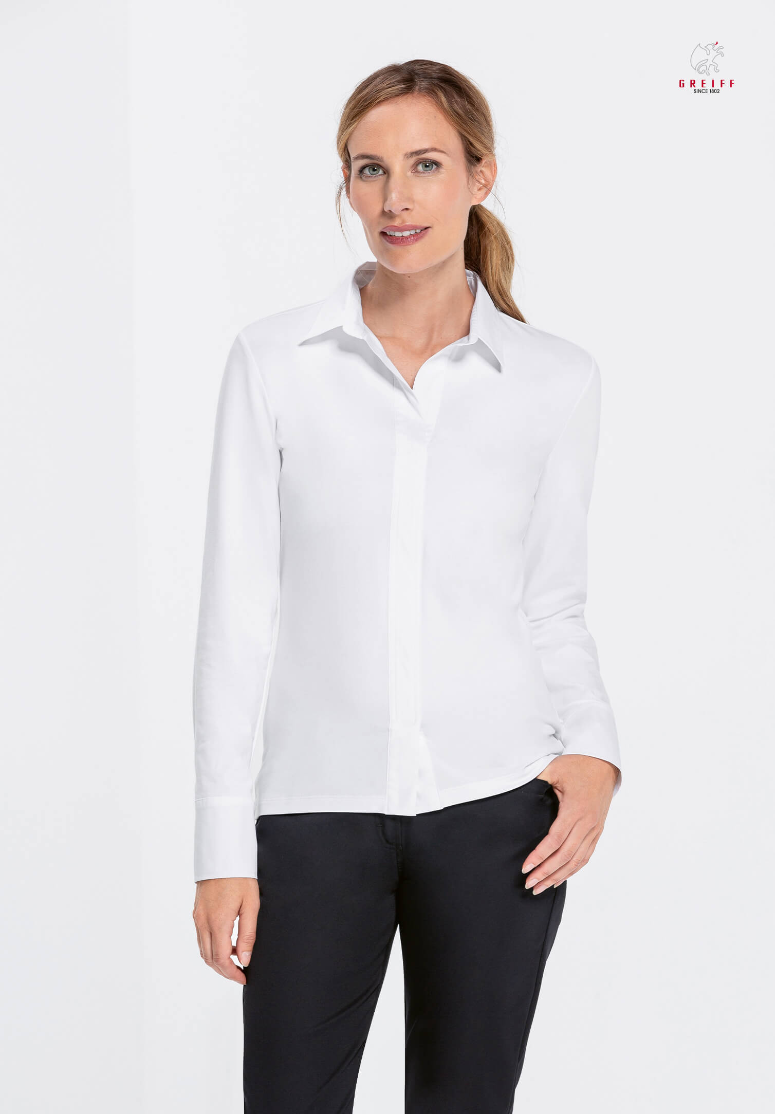 shirtbluse - weiß - s