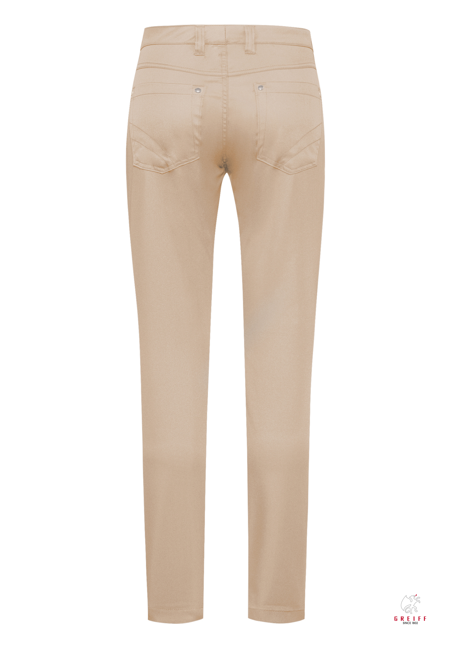 damen 5-pocket hose casual - sand - 32