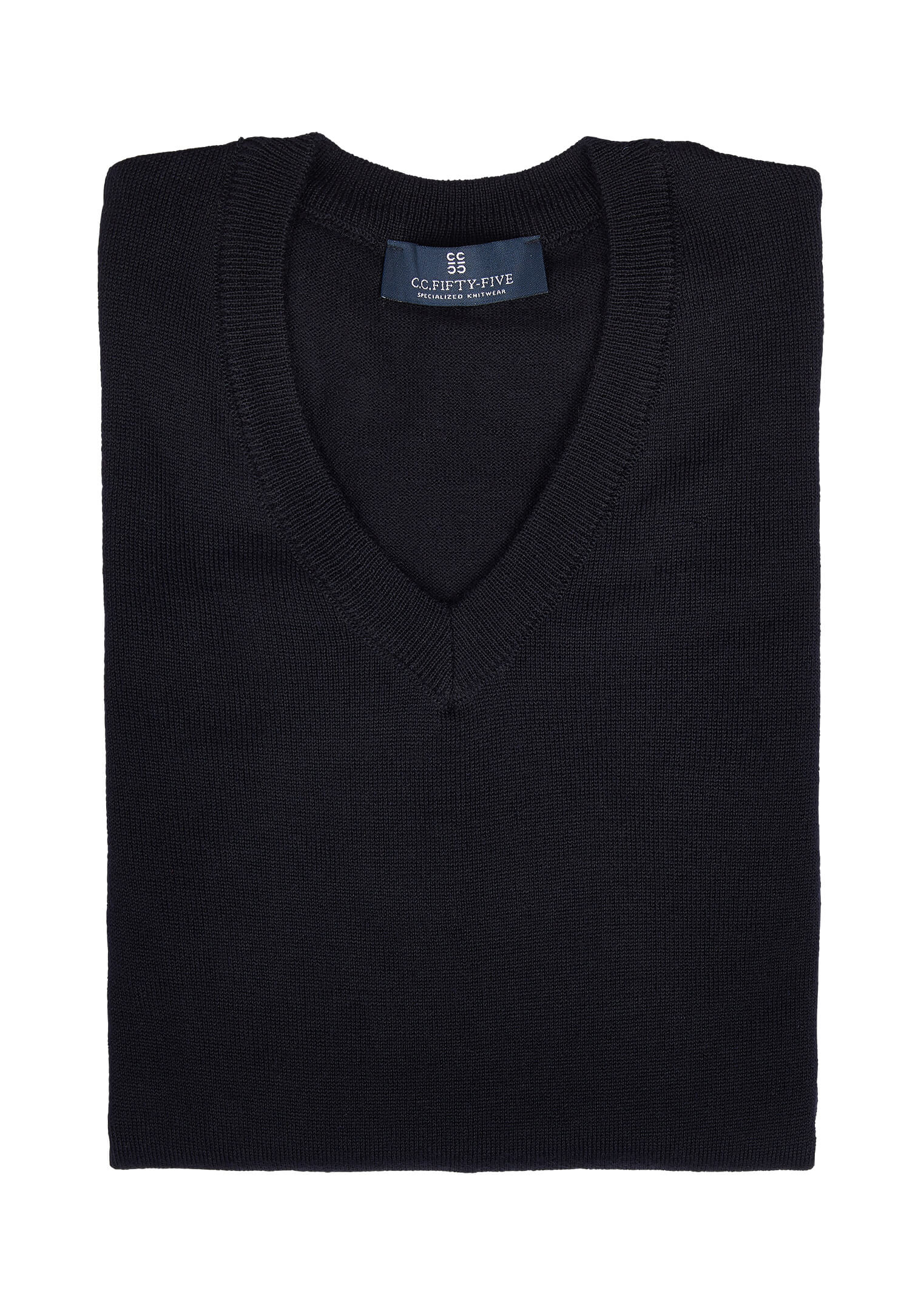 herren feinstrick pullover modern fit - marine - l