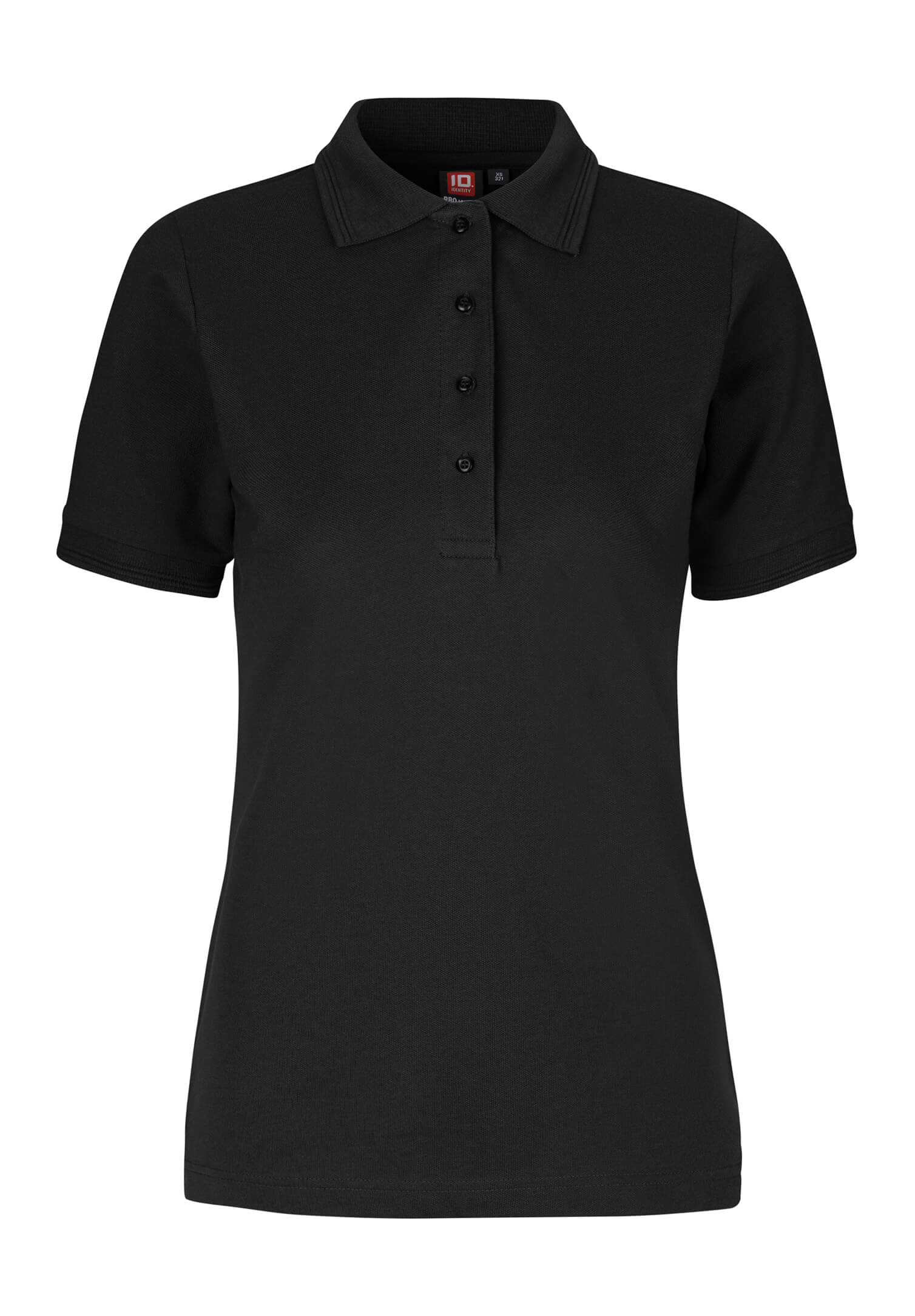 Damen Poloshirt - schwarz - S