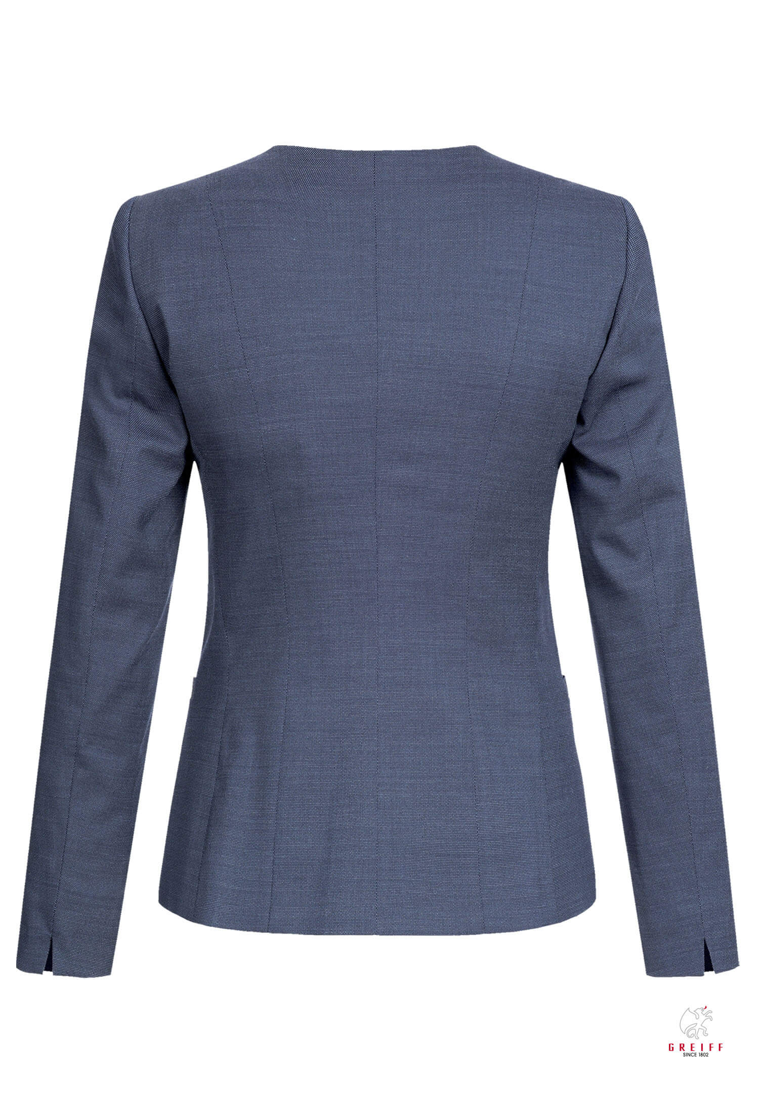 aeria zipp blazer modern fit - pinpoint mittelblau - 36