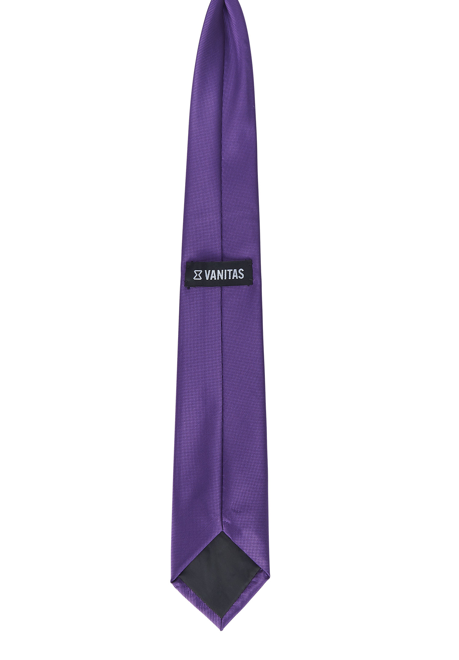 Design uni - feine Waffelstruktur lila Option : Gummizug