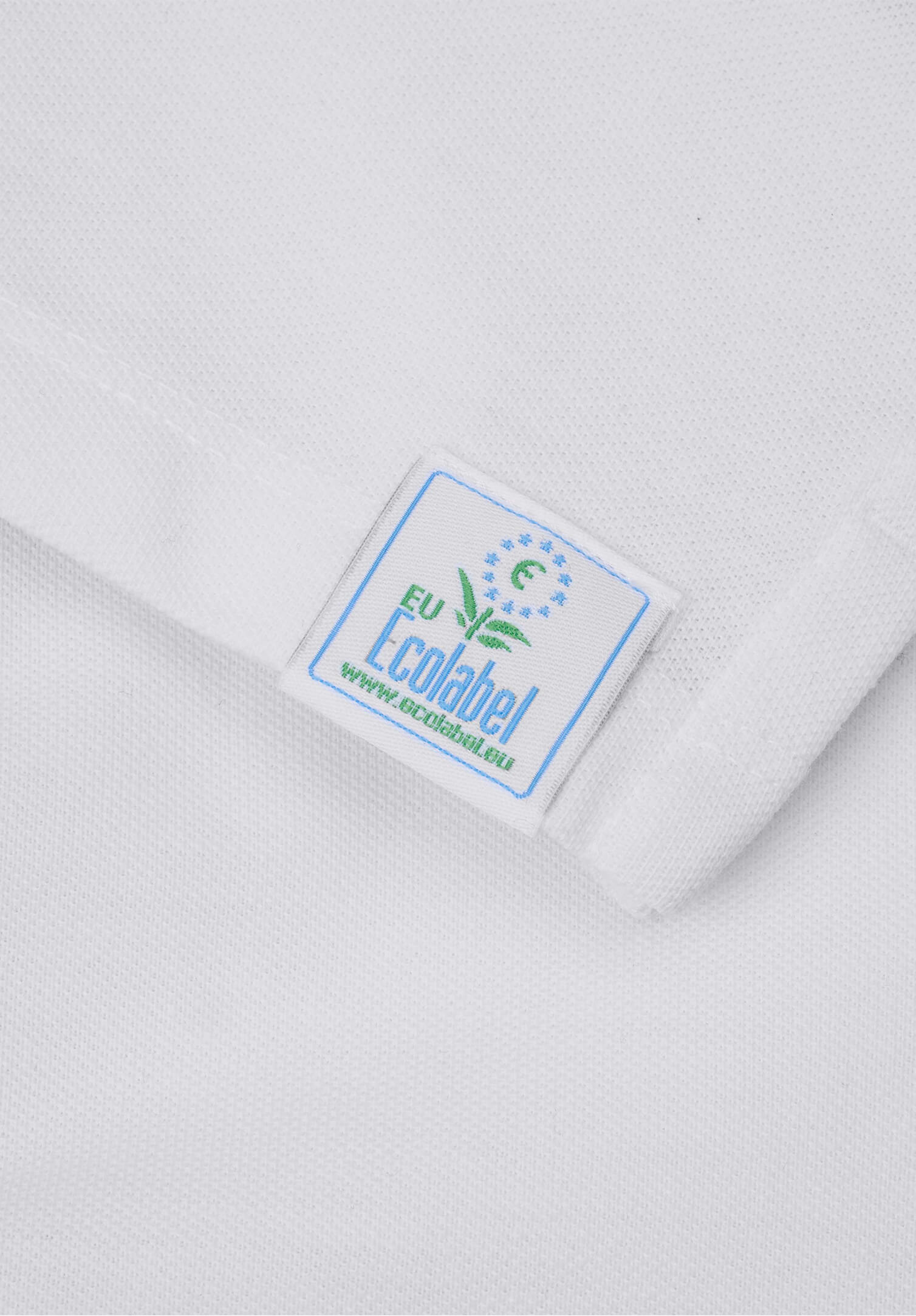 Damen Piquéshirt mit verdeckter Knopfleiste - weiß - XS
