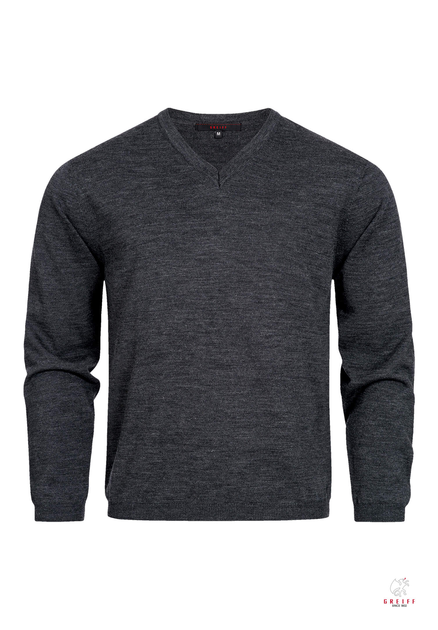 feinstrick pullover premium modern fit - anthrazit - xxl