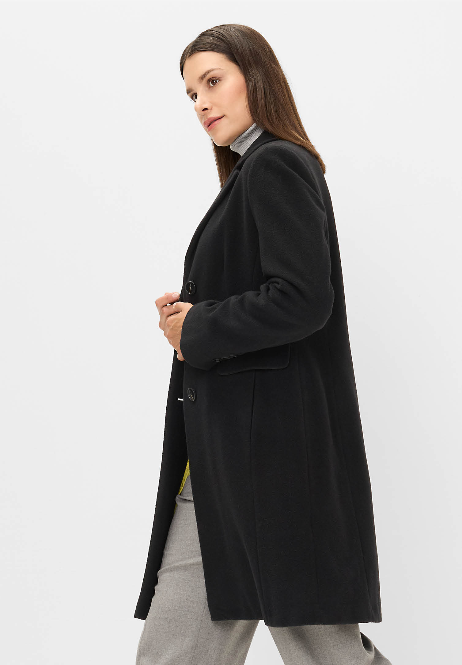 Damen Wollmantel Fuchs Schmitt - schwarz - 50