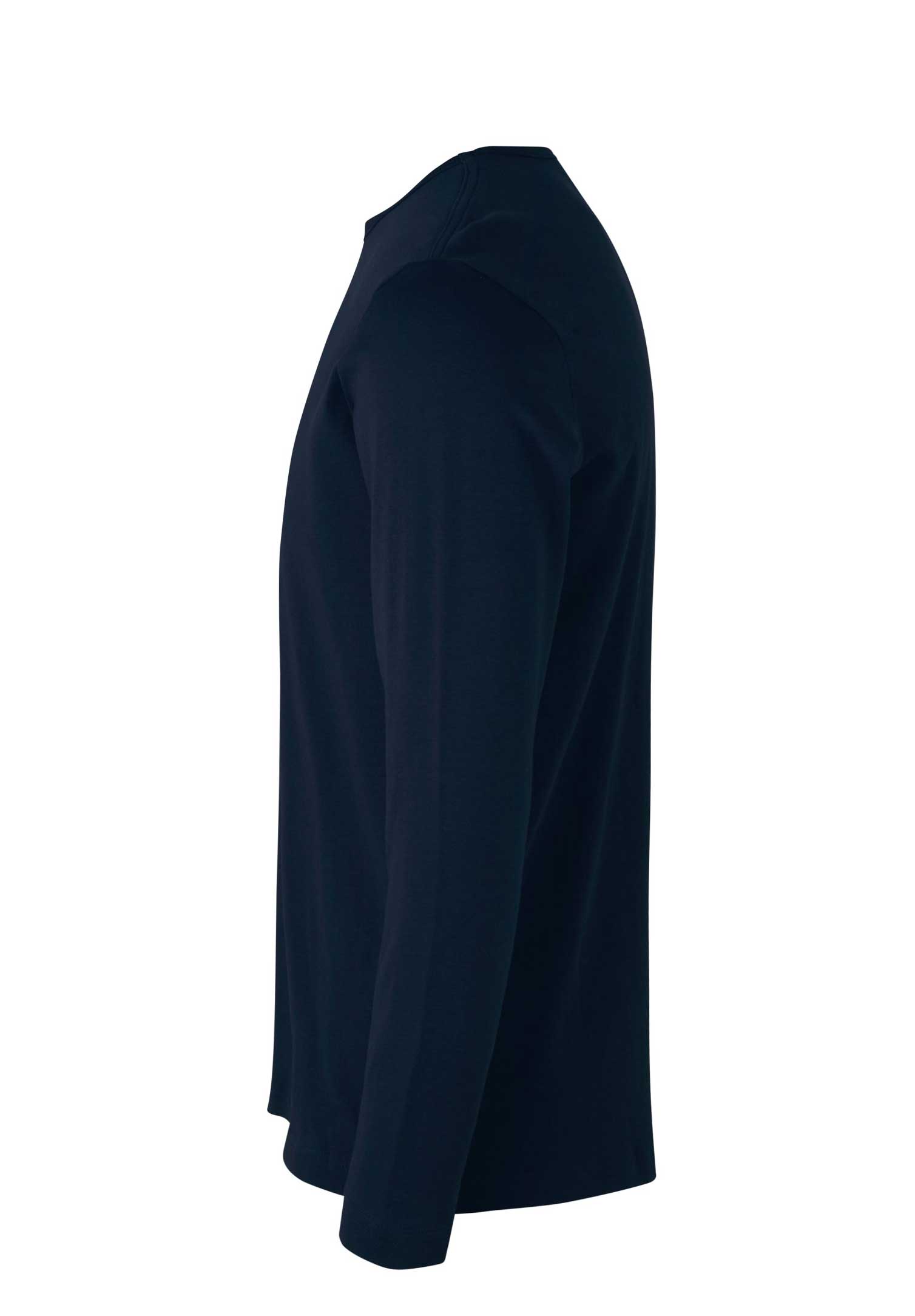 herren langarmshirt - marine - 3xl