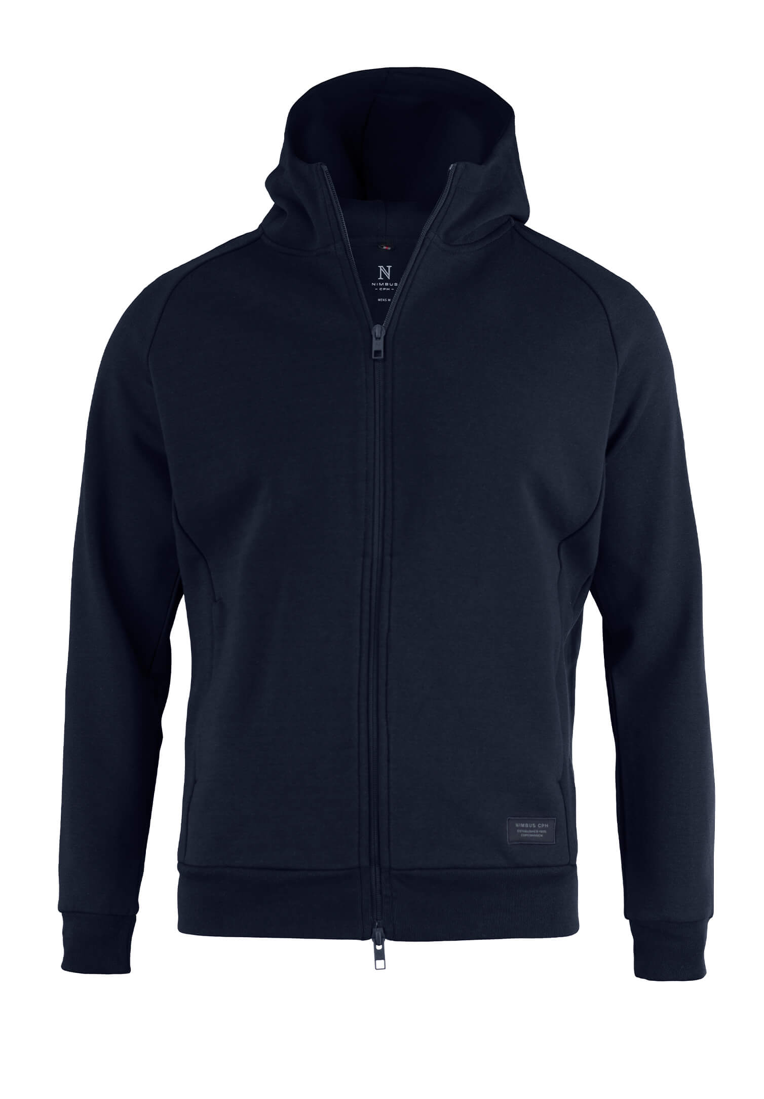 herren double-face hoodie - marine - 4xl