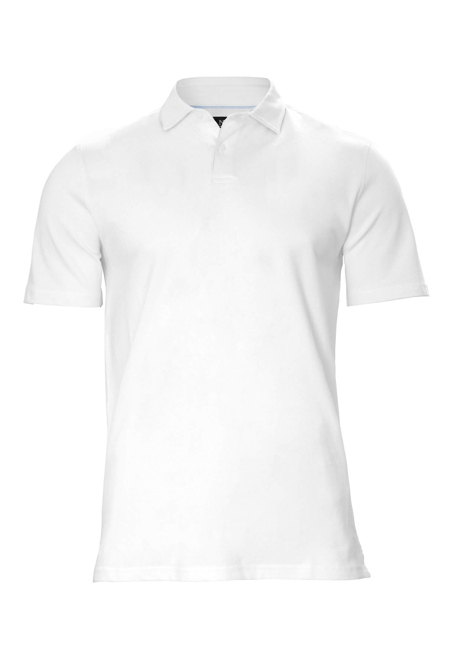 herren business poloshirt - weiß - 4xl