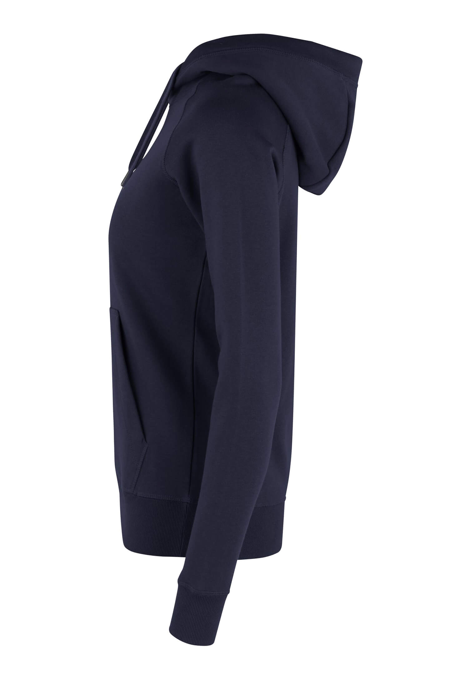 damen hoodie high-cut - marine - 3xl