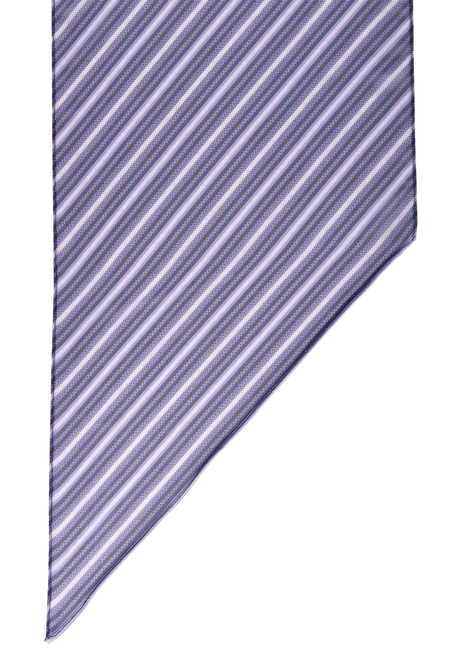 Tuch modische Streifen flieder/grau/anthrazit 140x30 cm